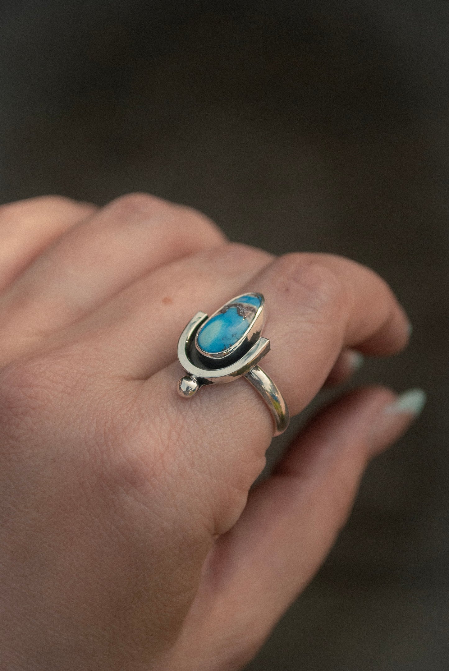 Deco Ring - Golden Hills Size 7