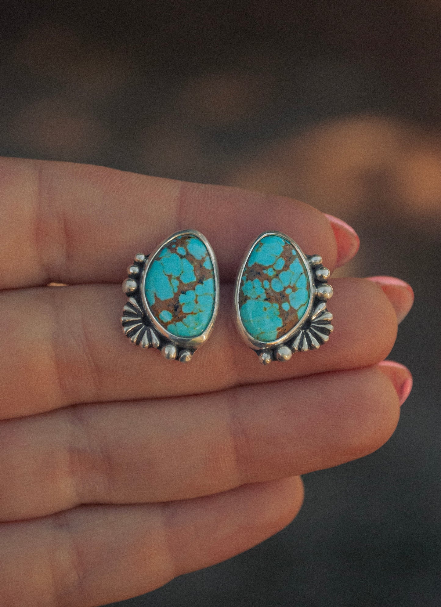 Sonoran Turquoise Studs