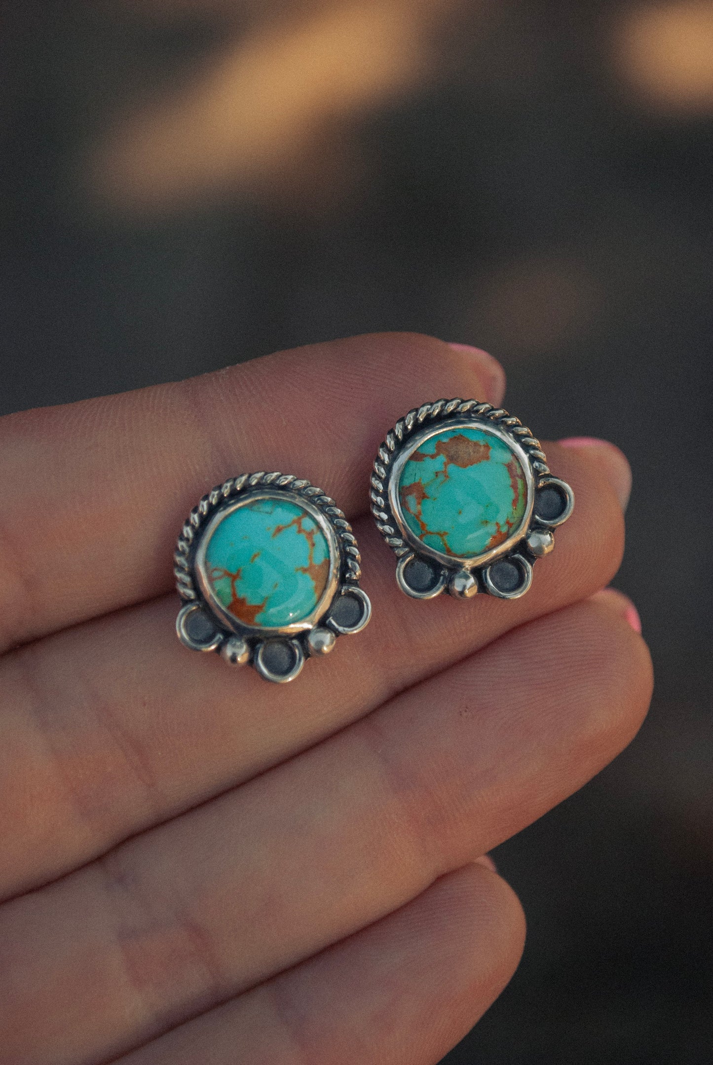 Sonoran Turquoise Studs