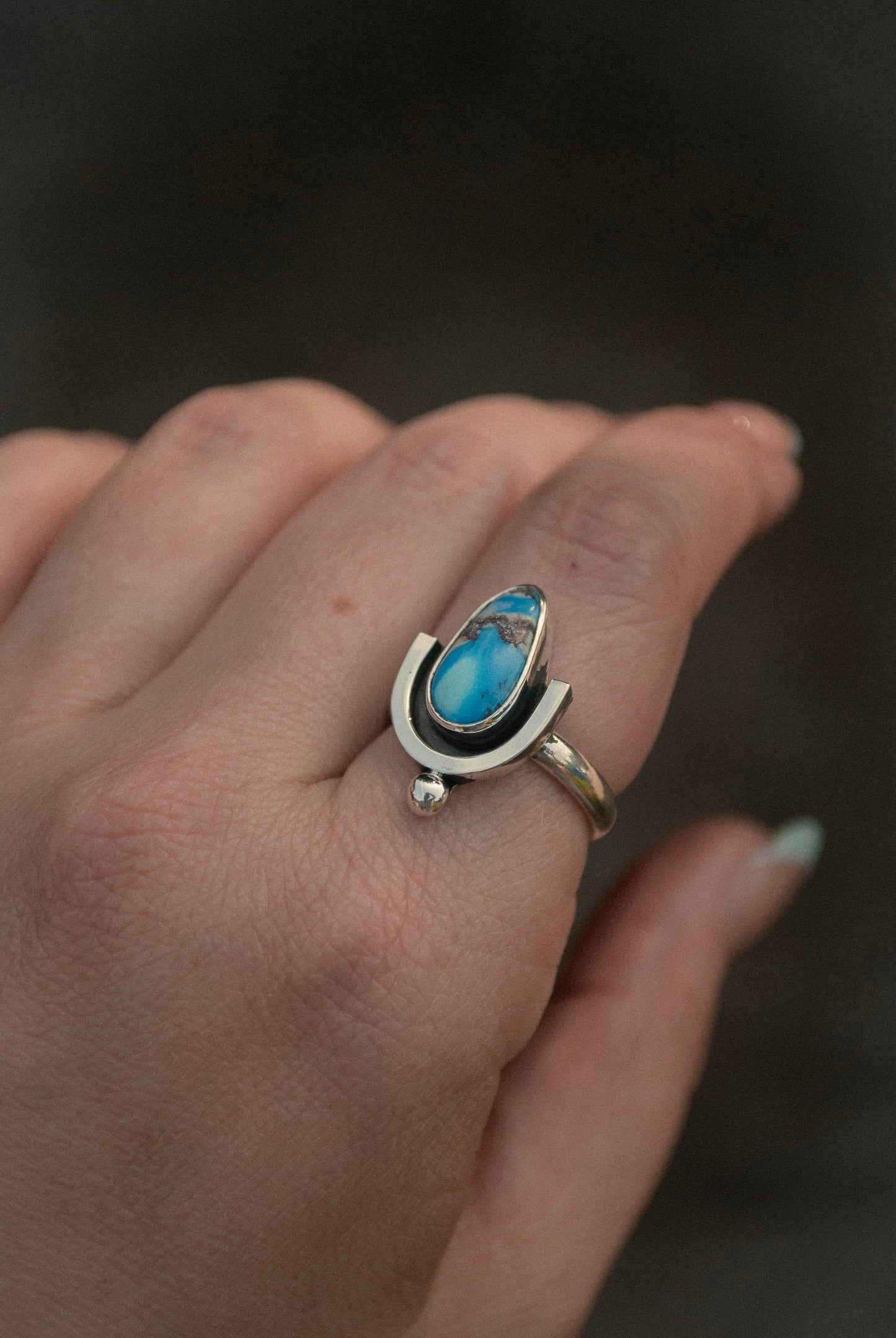 Deco Ring - Golden Hills Size 7