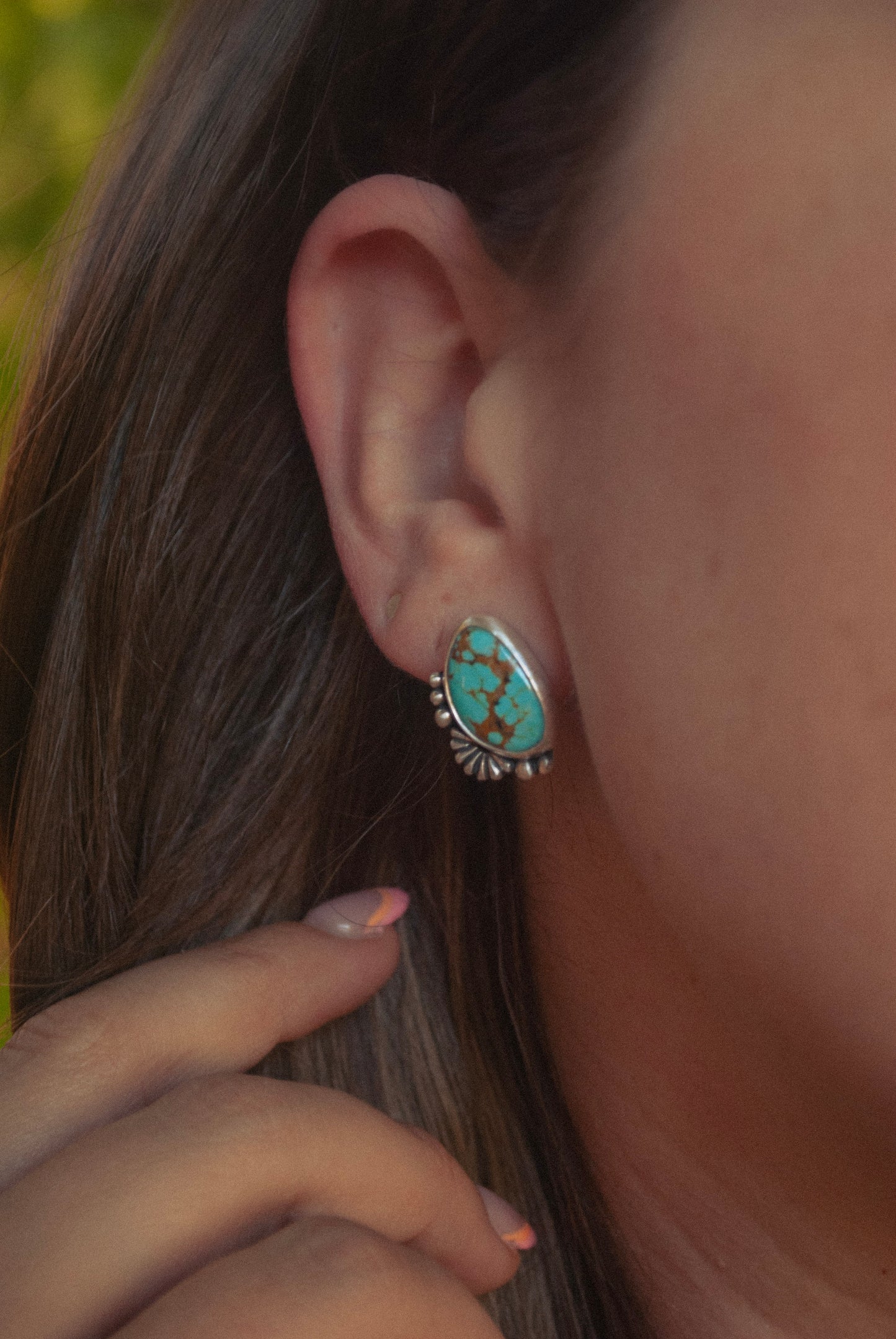 Sonoran Turquoise Studs