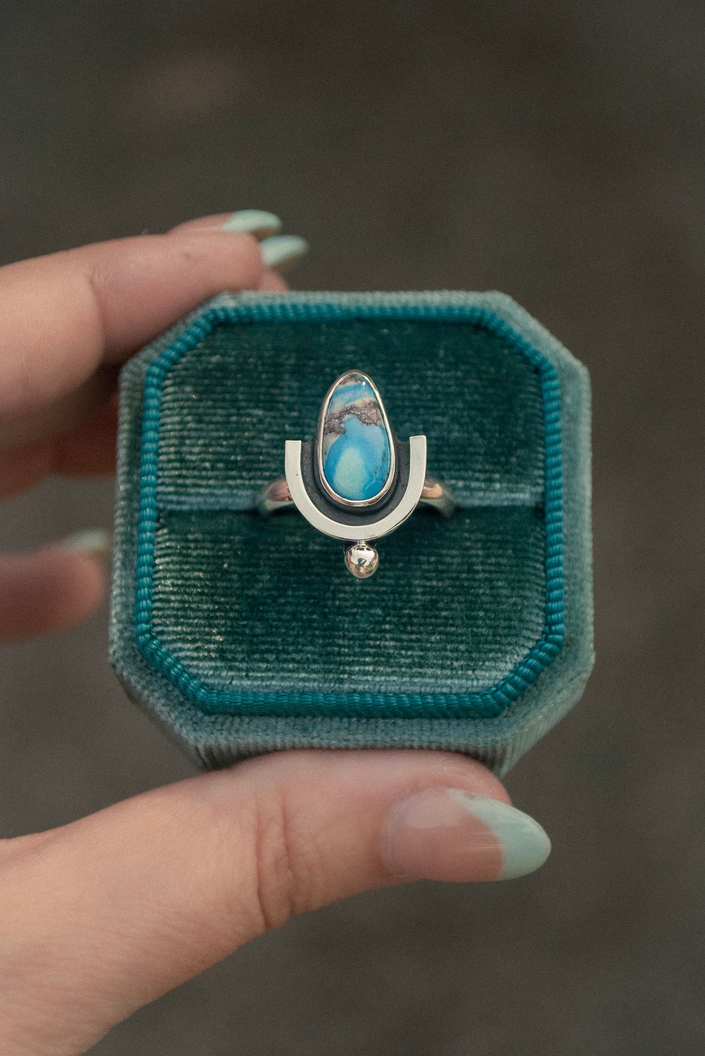 Deco Ring - Golden Hills Size 7