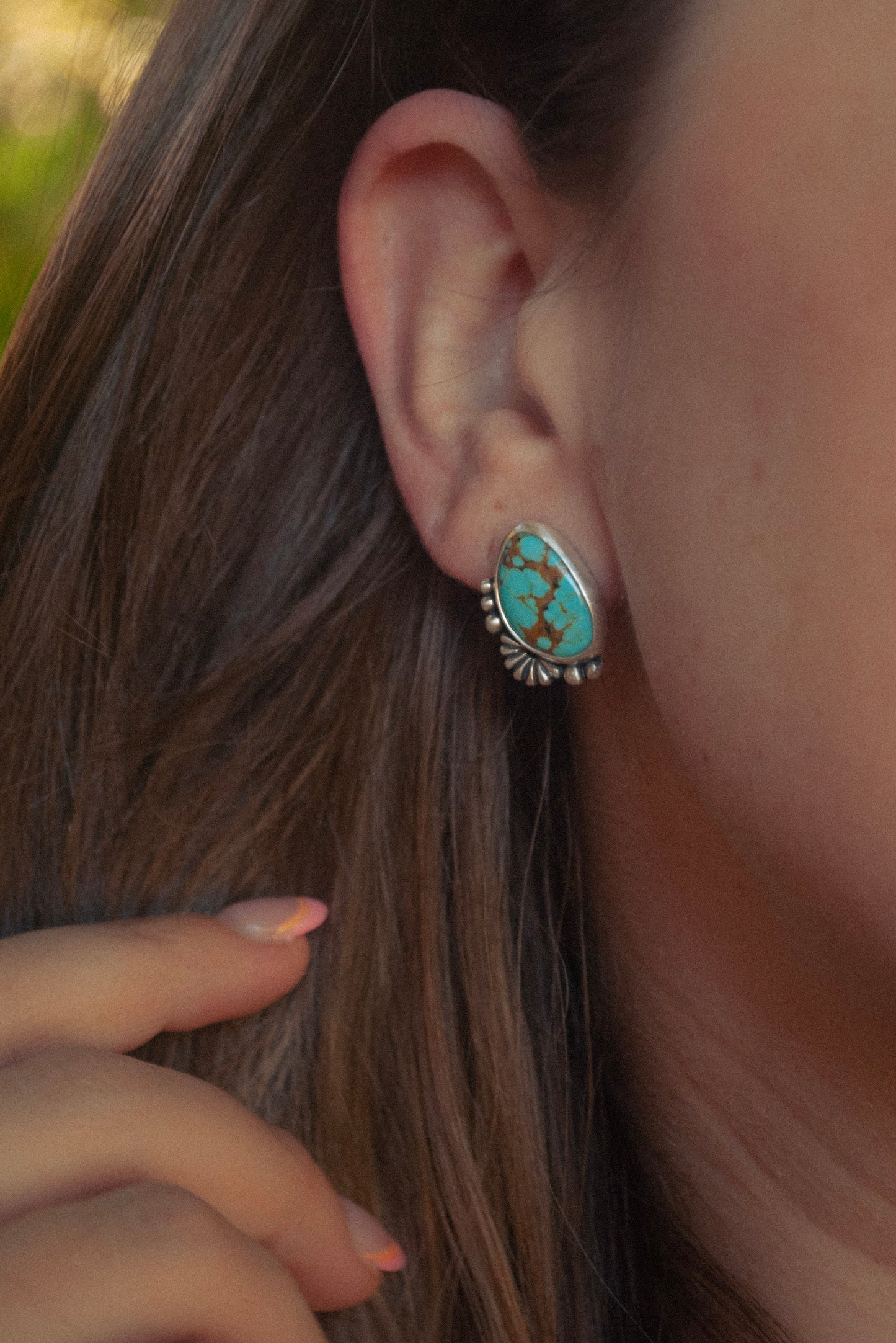 Sonoran Turquoise Studs