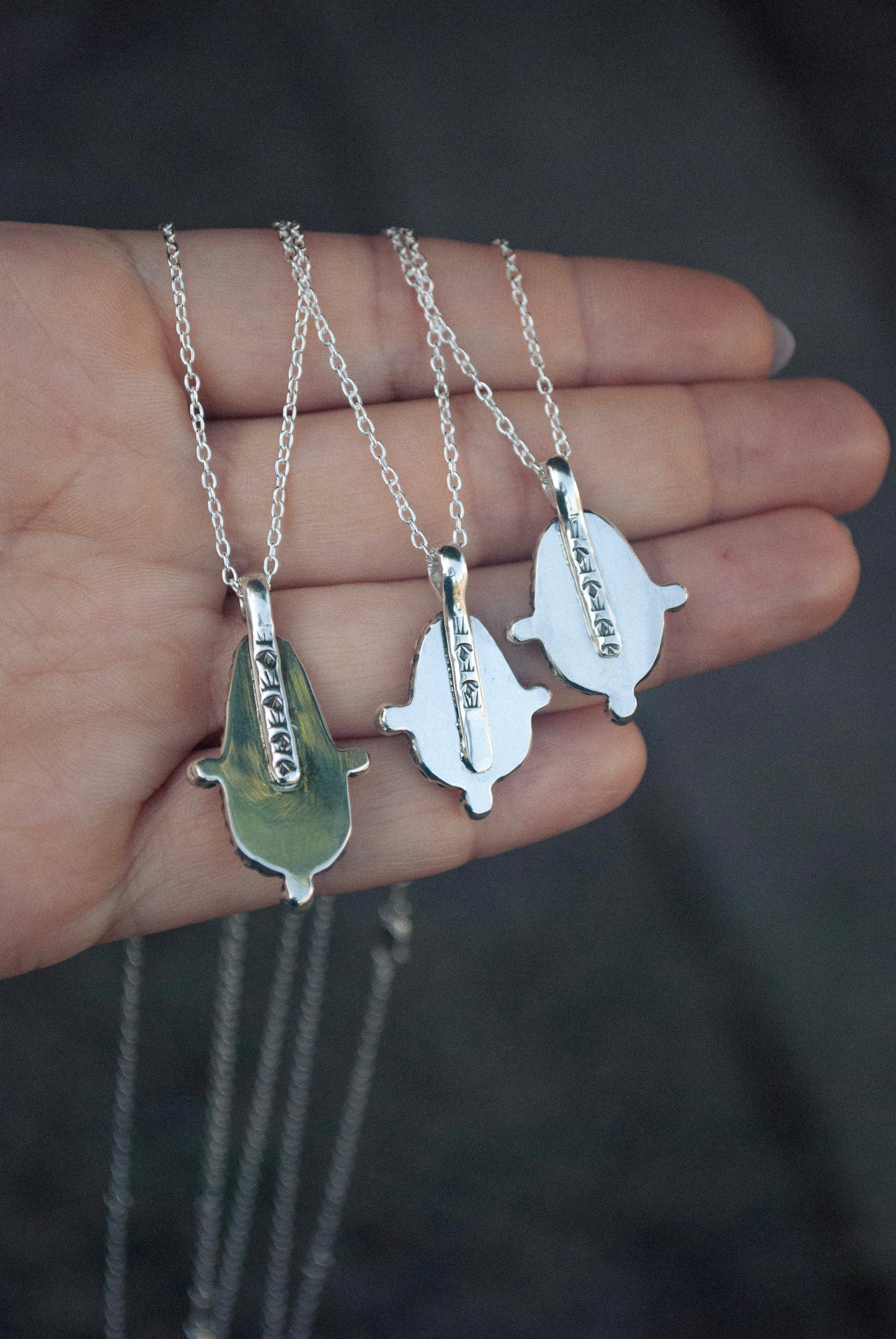 Compass Necklace - Australian Opal