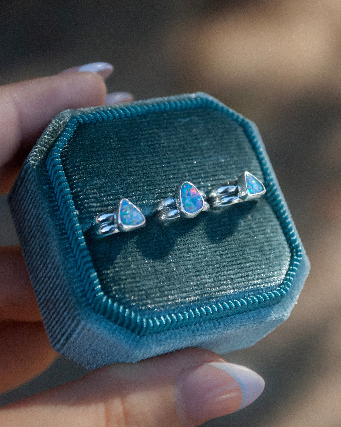 Lil Stone Ear Cuffs - Australian Opals