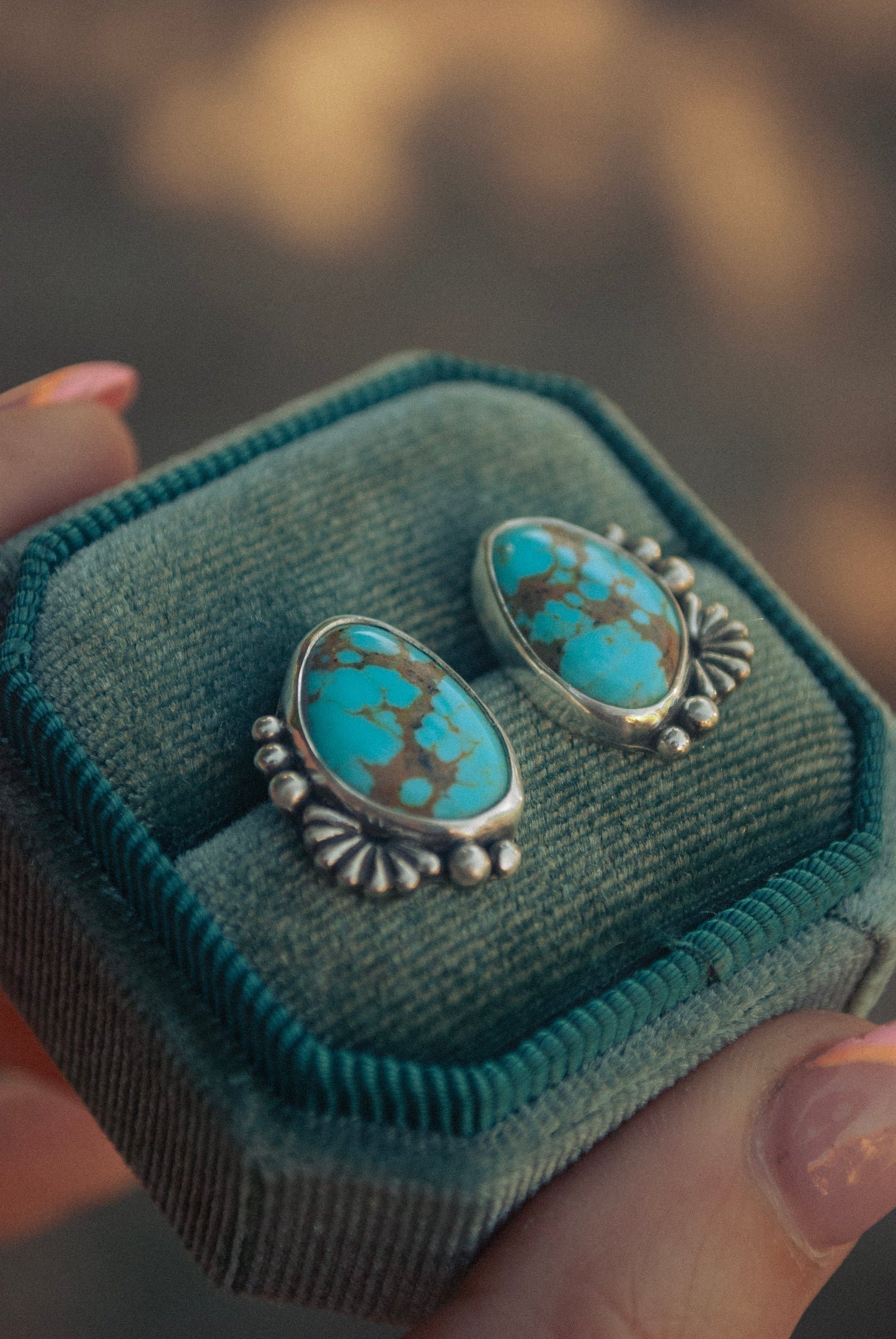 Sonoran Turquoise Studs