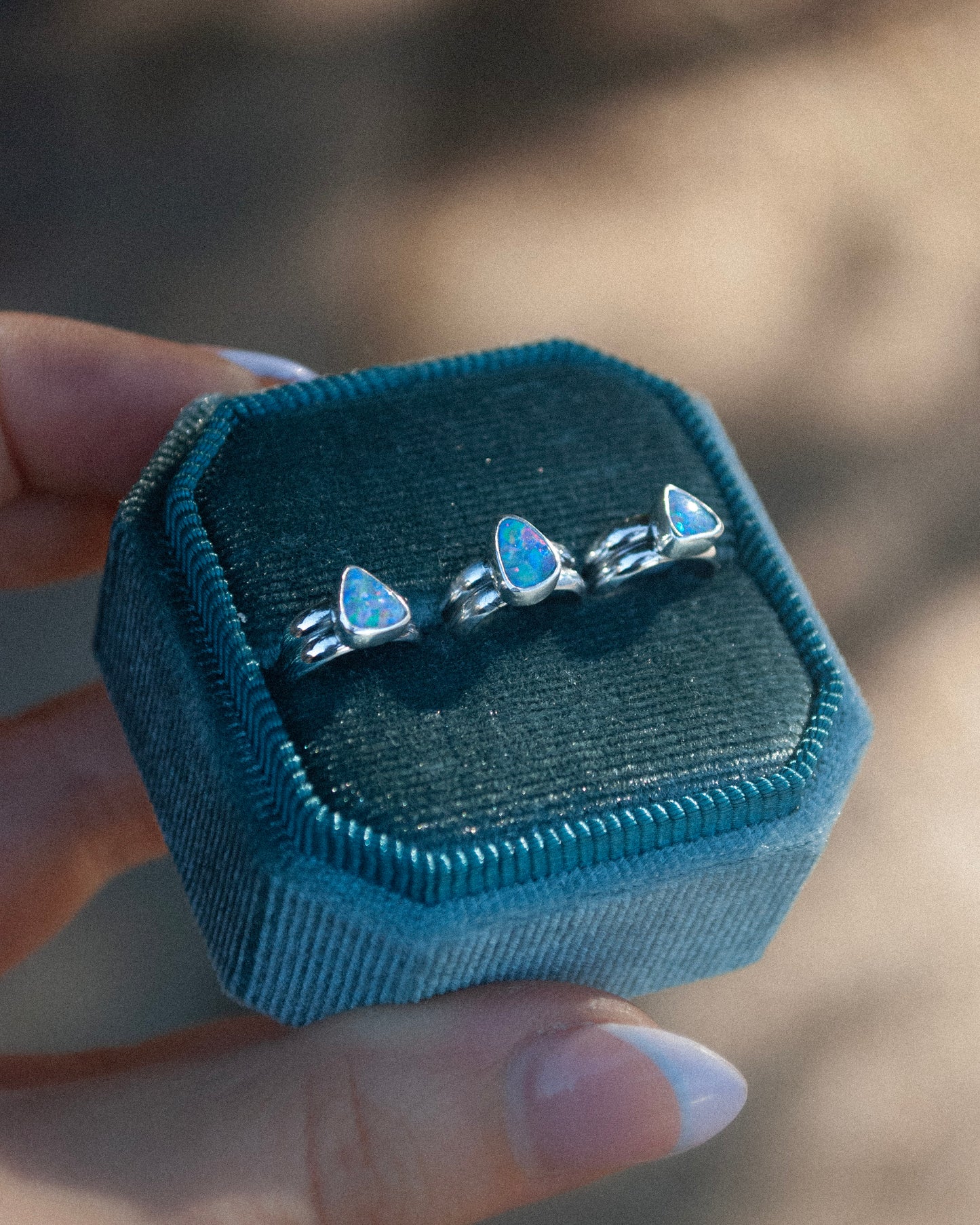 Lil Stone Ear Cuffs - Australian Opals