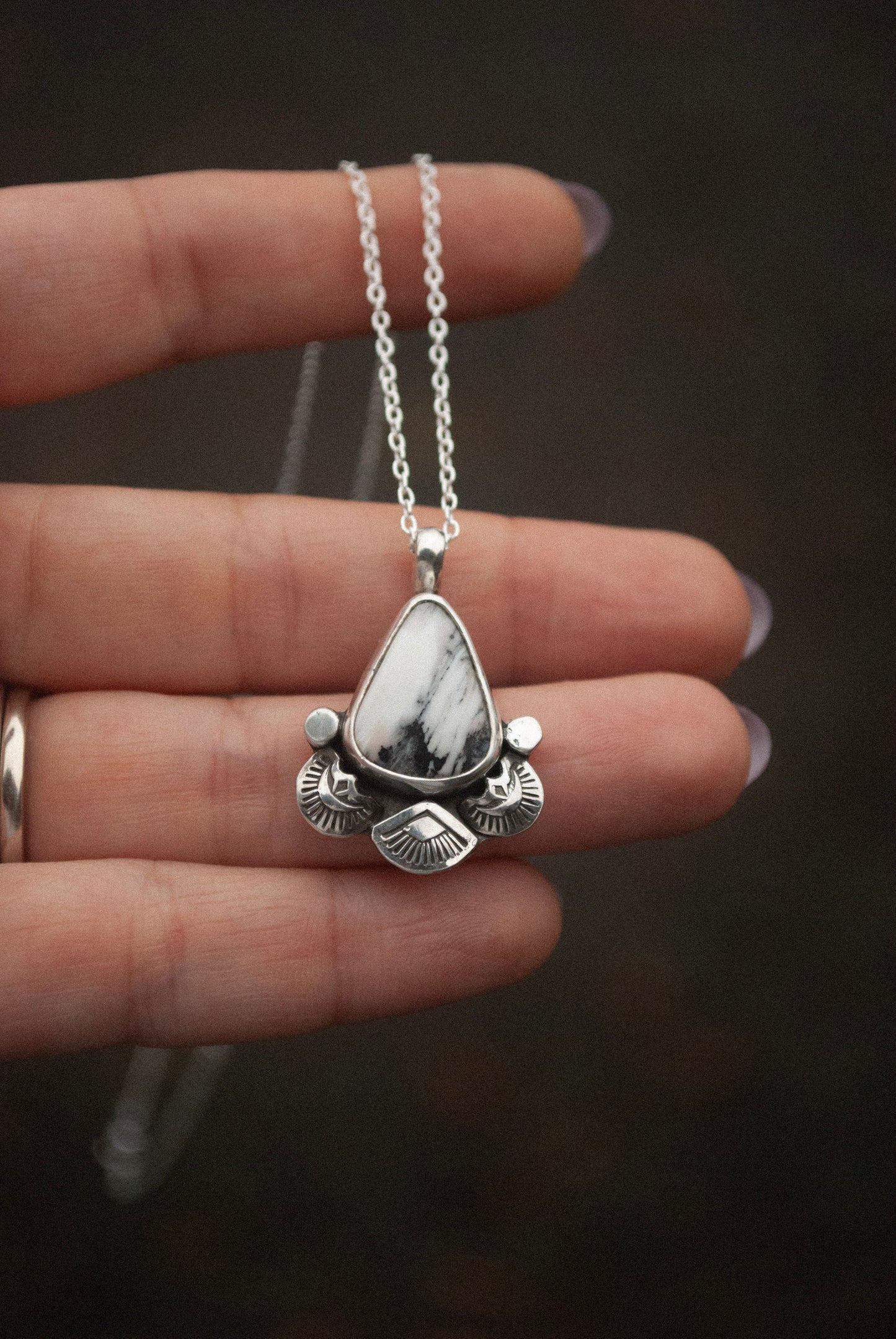 White Buffalo Necklace