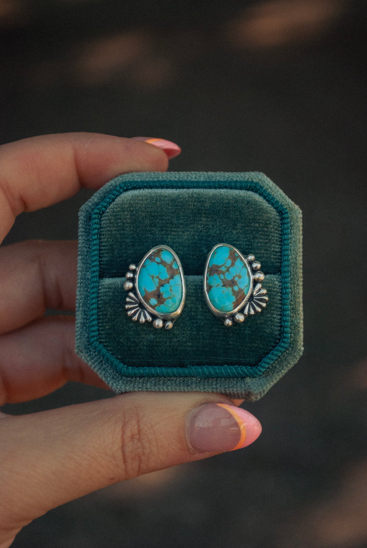 Sonoran Turquoise Studs