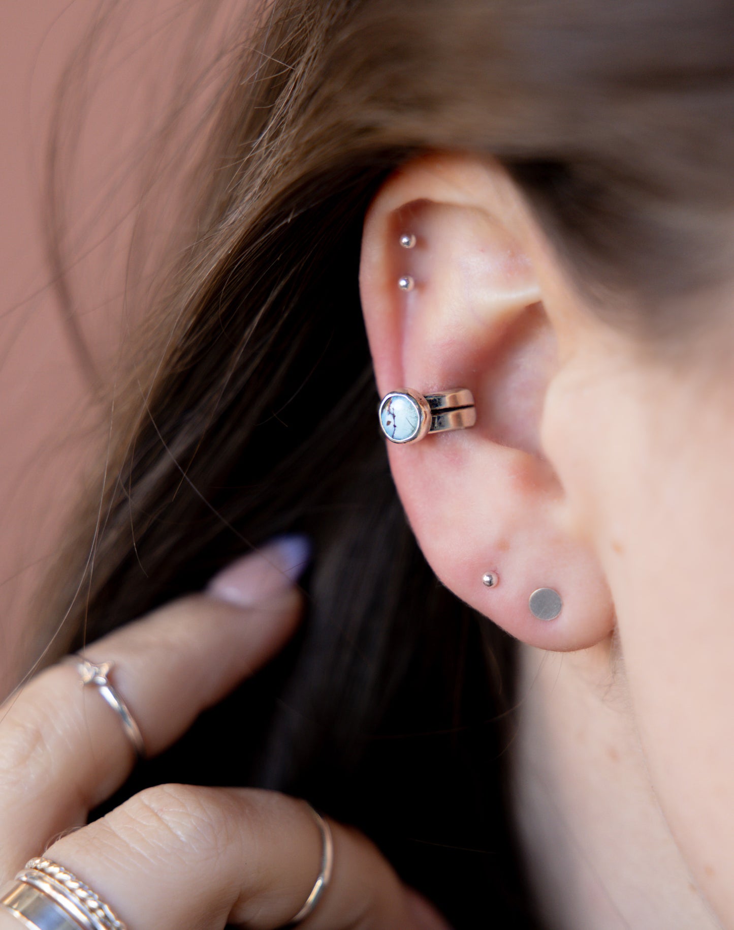 Lil Stone Ear Cuffs - Golden Hills