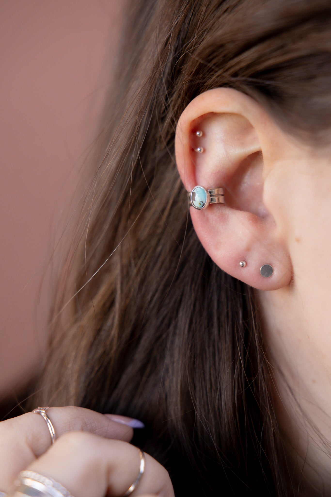 Lil Stone Ear Cuffs - Golden Hills