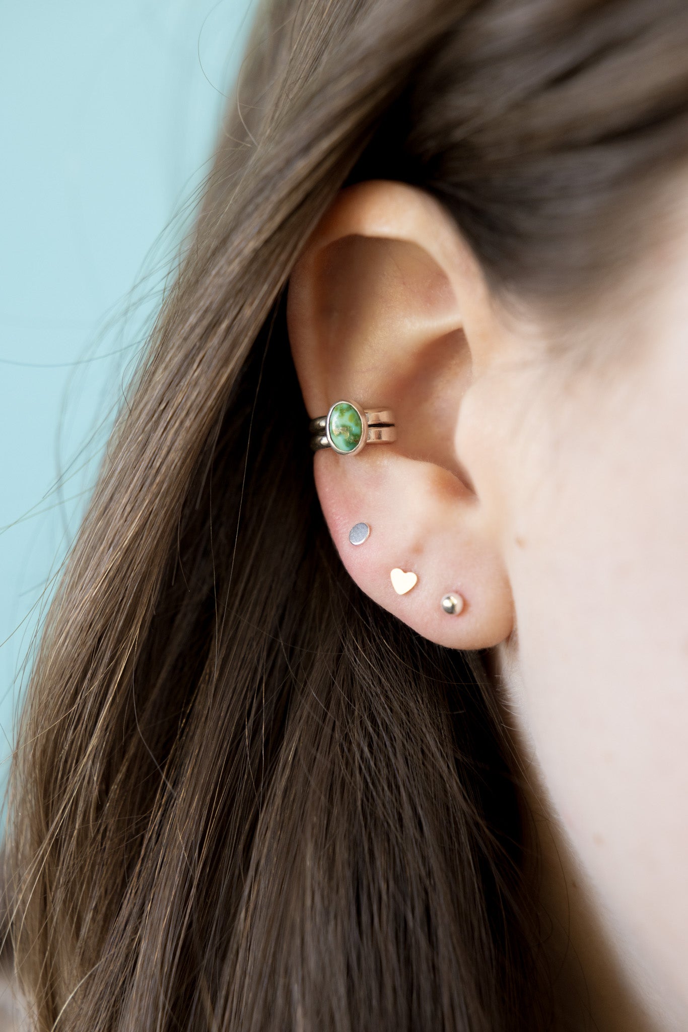Lil Stone Ear Cuffs - Sonoran Gold