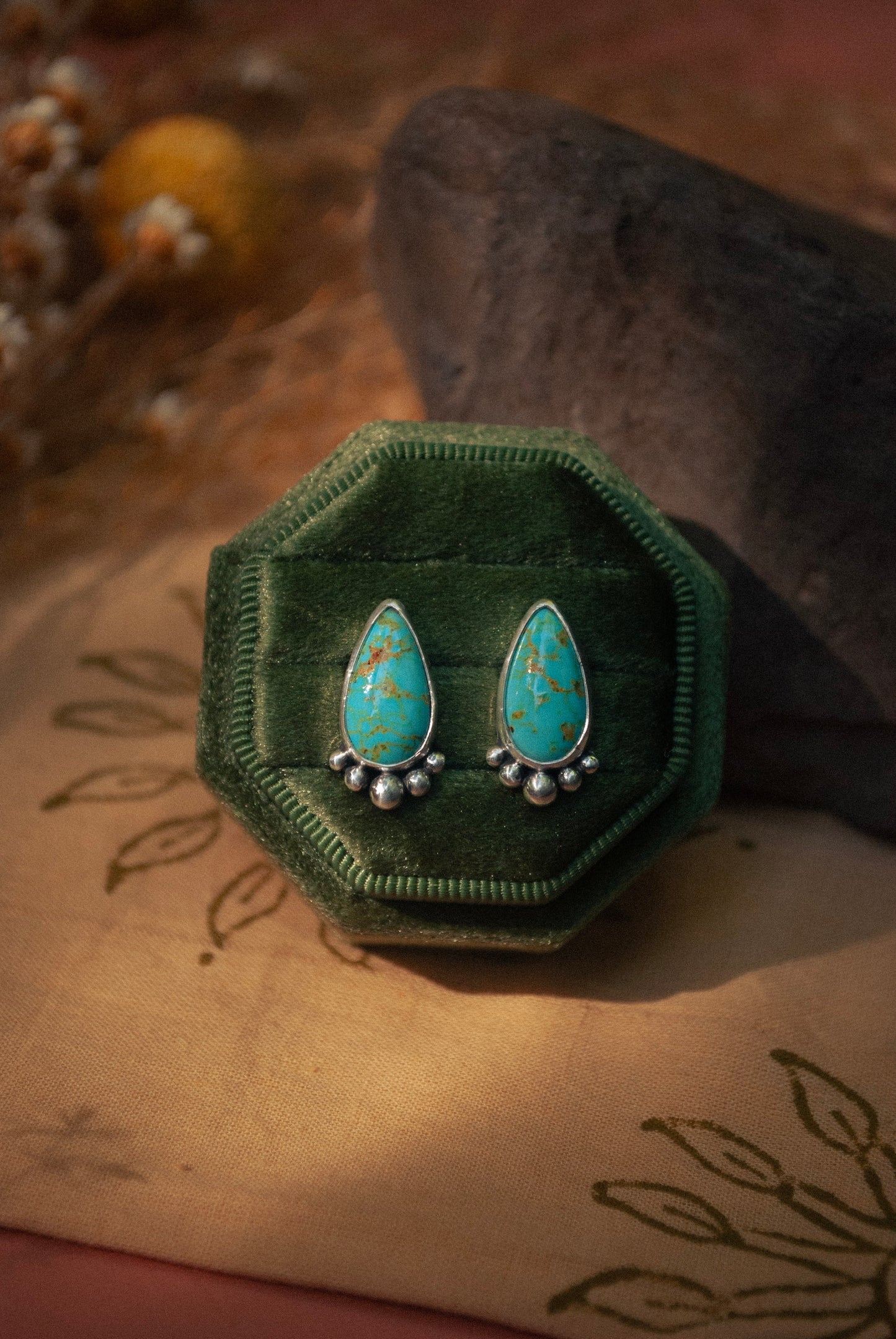 Sonoran Turquoise Studs