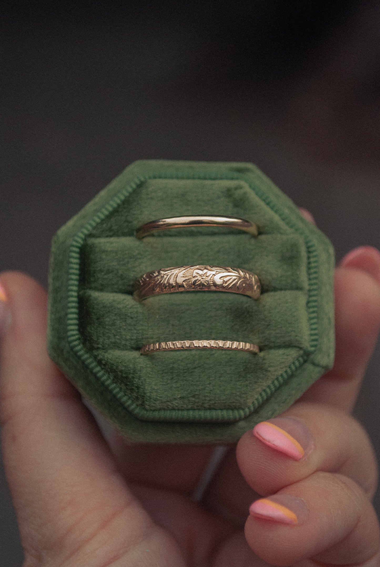 Gold Stacking Rings
