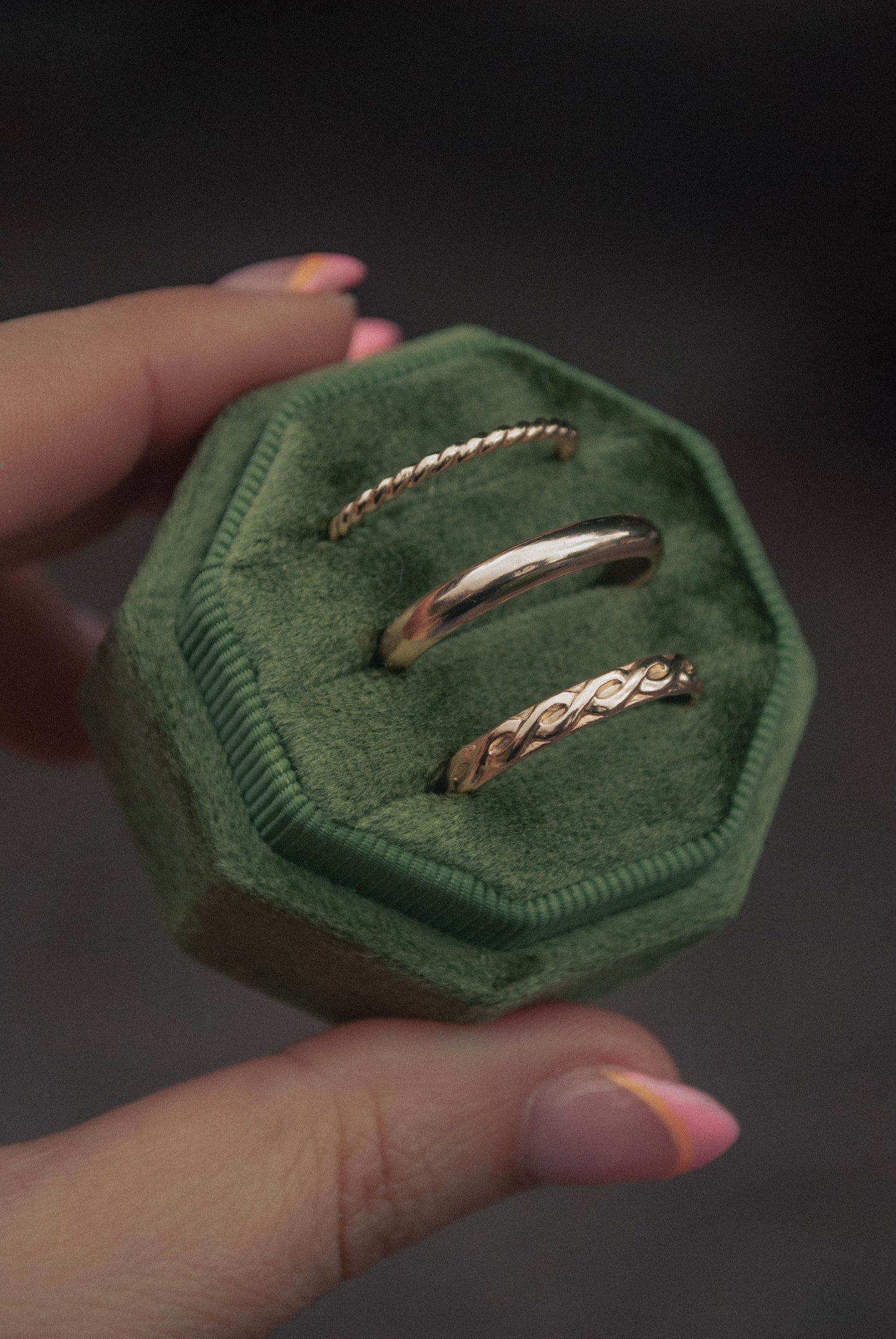 Gold Stacking Rings