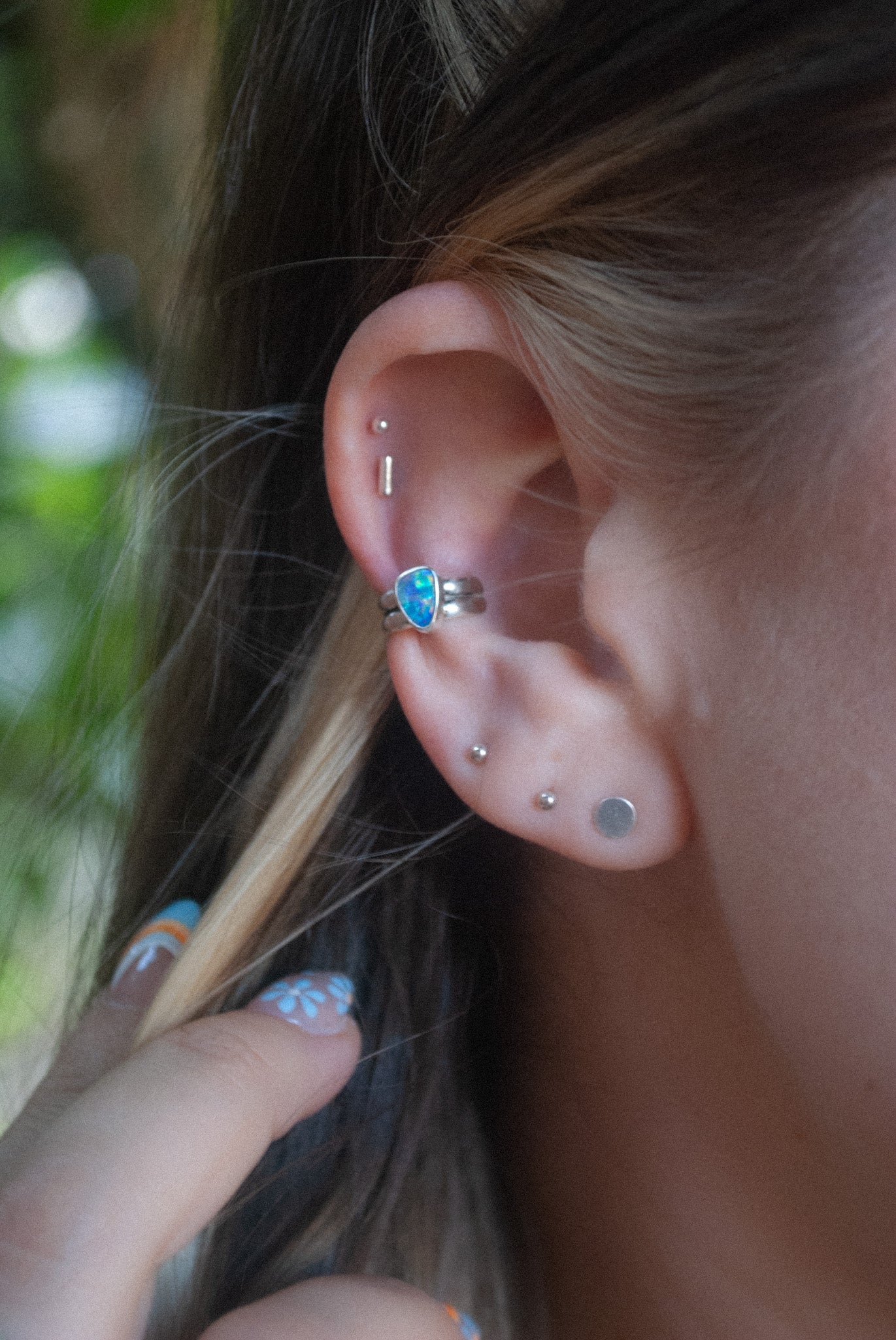 Lil Stone Ear Cuffs - Australian Opals