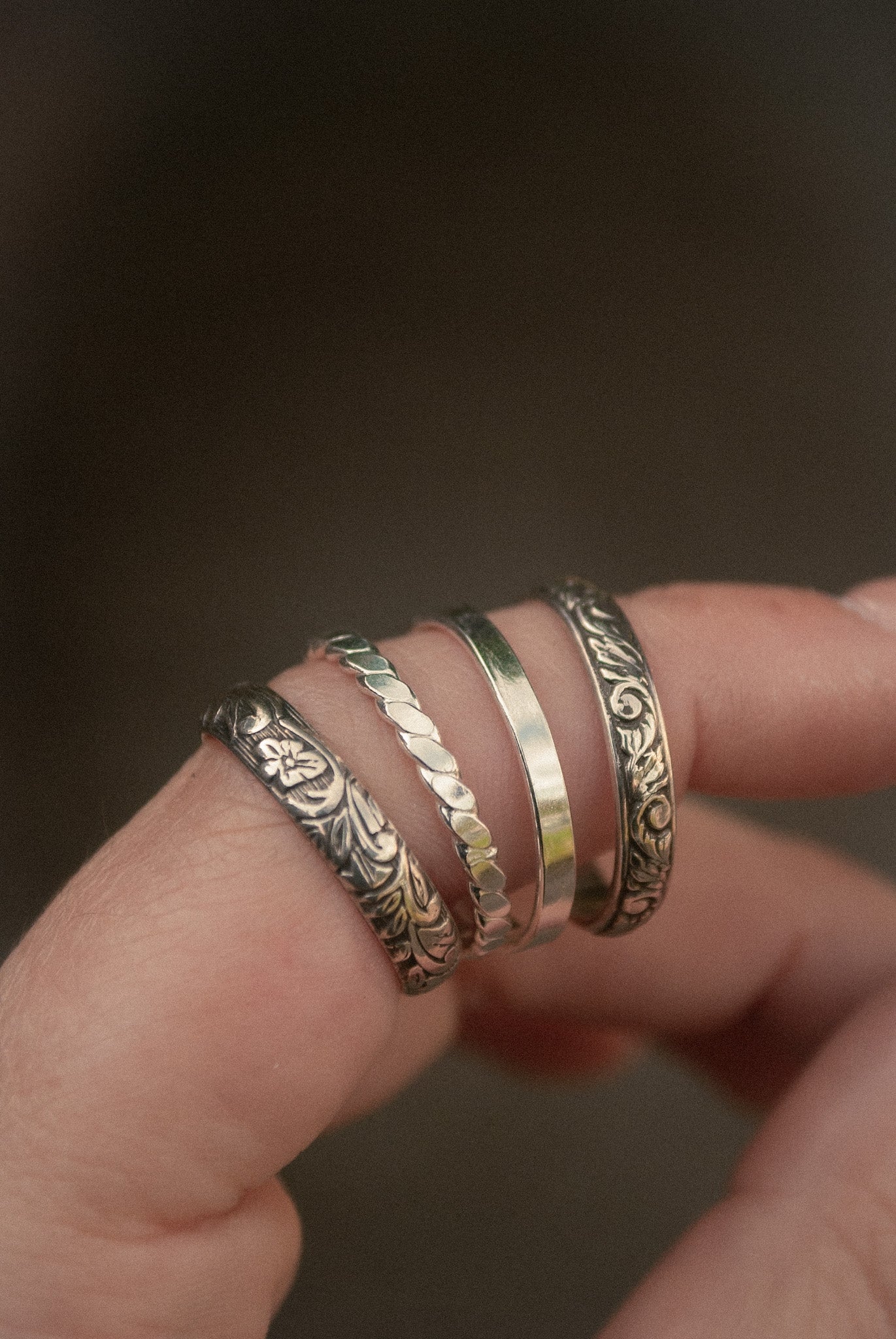 Stacking Rings - Sterling Silver