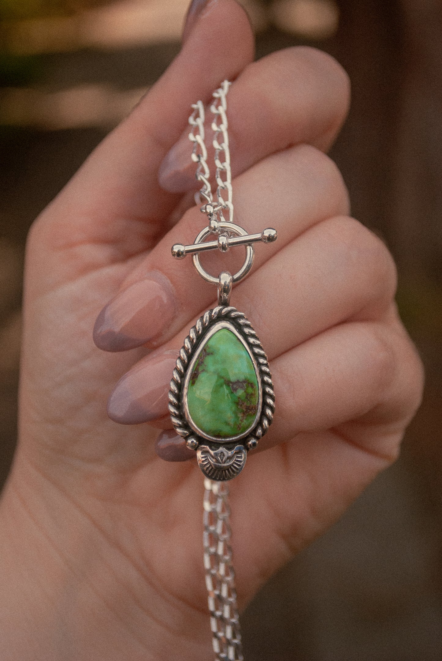 Heirloom Latch Necklace #3