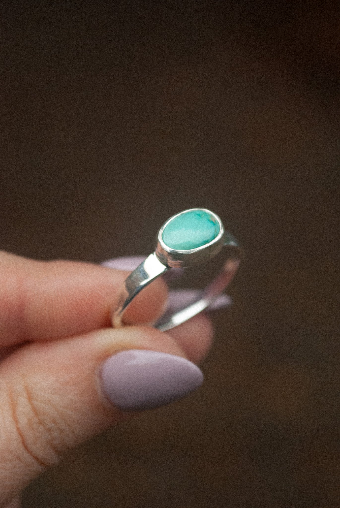 Classic Turquoise Ring - Size 11