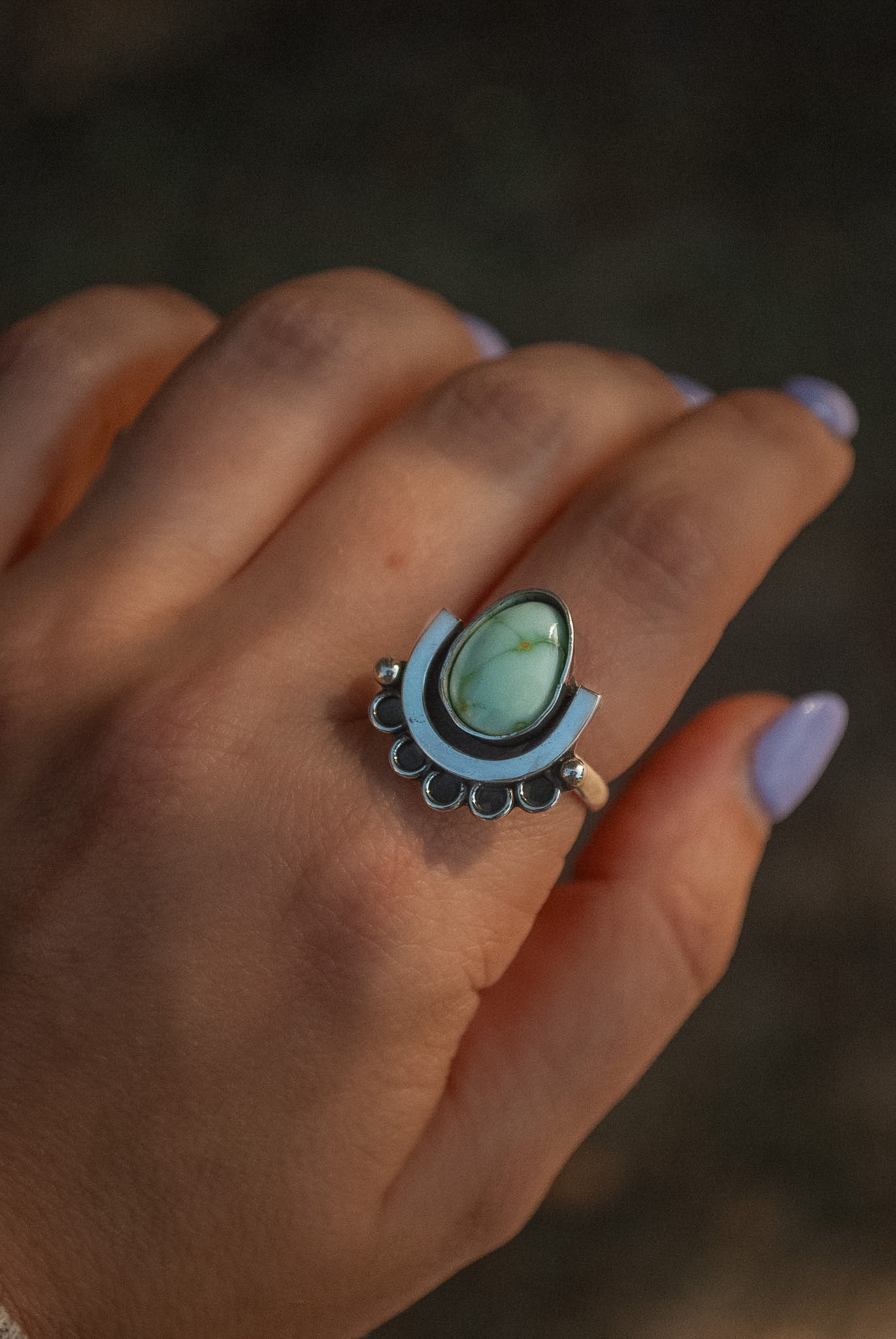 Palomino Ring/Pendant - Finished as Yours