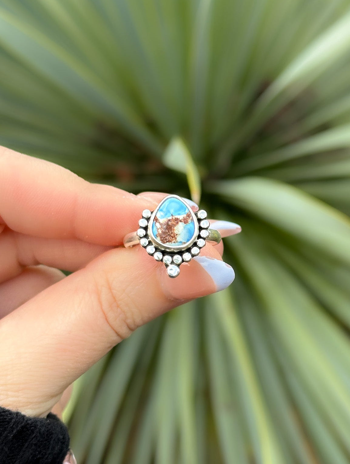 Golden Hills Deco Ring - Size 8