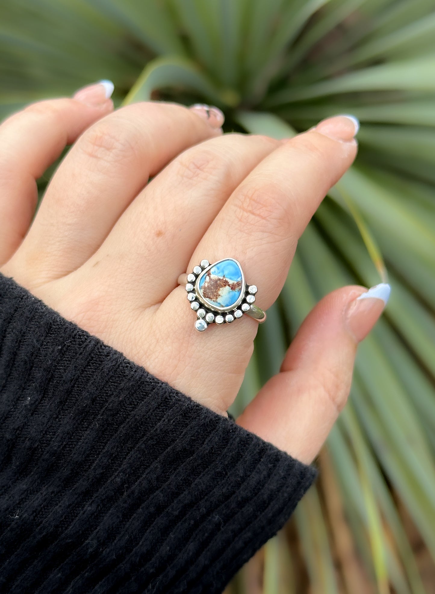 Golden Hills Deco Ring - Size 8