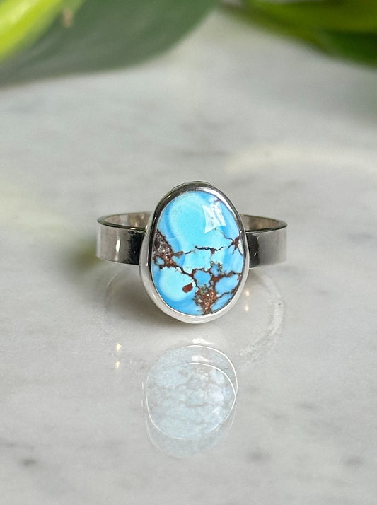 Golden Hills Turquoise Ring - Size 8.5