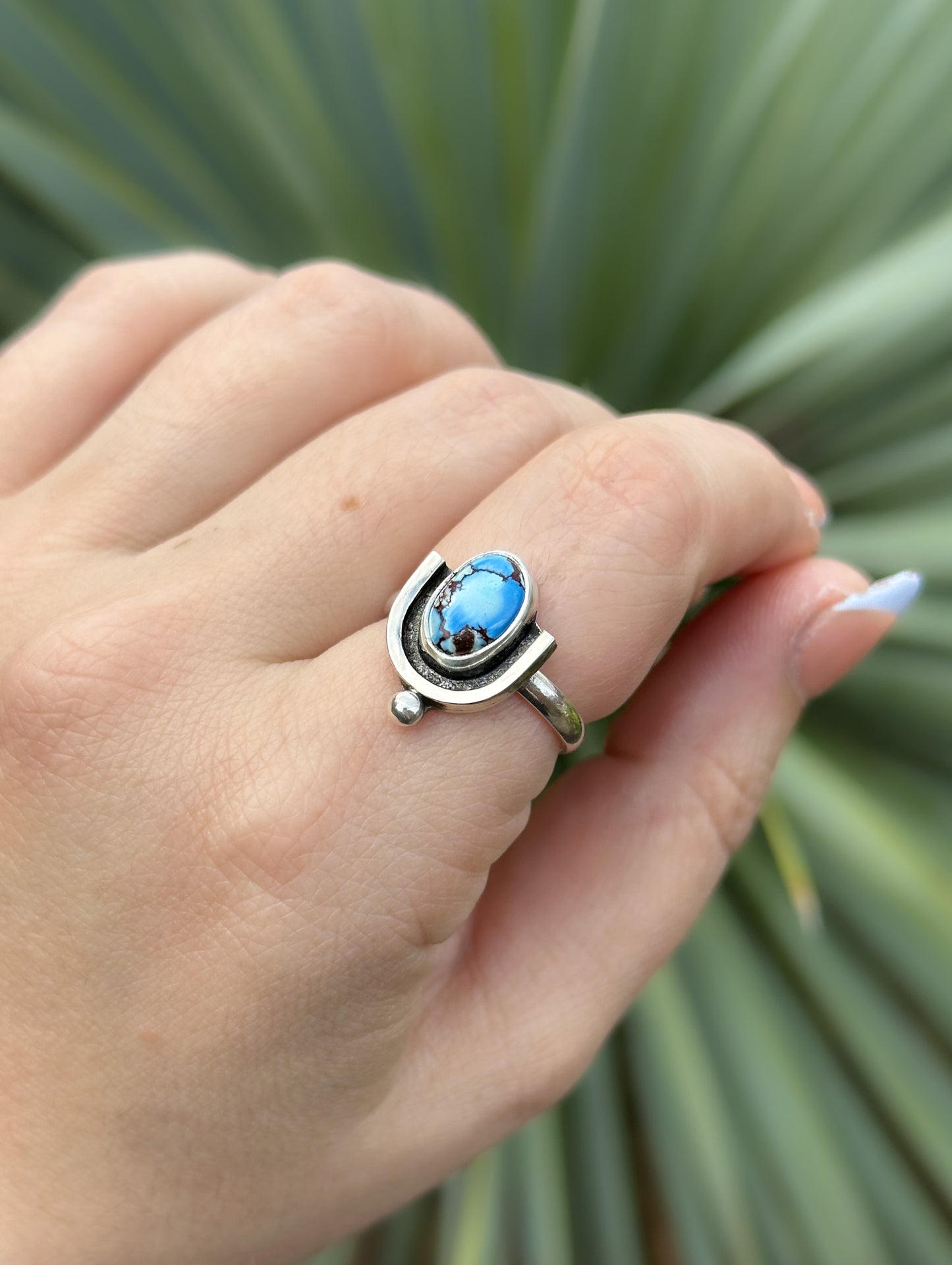 Golden Hills Deco Ring - Size 7.5