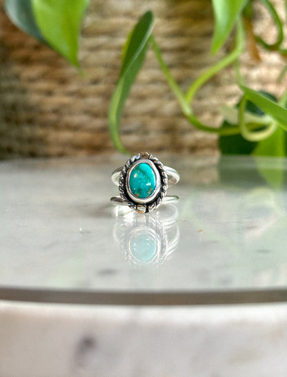 Turquoise Nova Ring - Size 5
