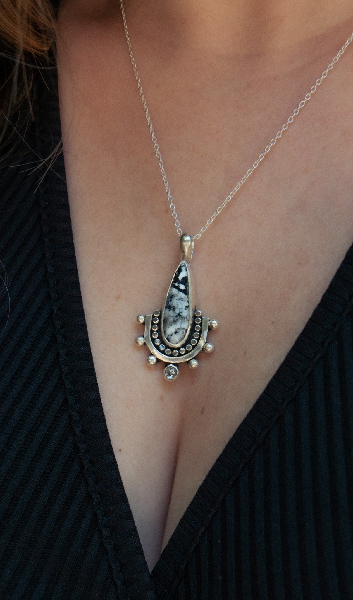 Wayfinder Necklace - White Buffalo