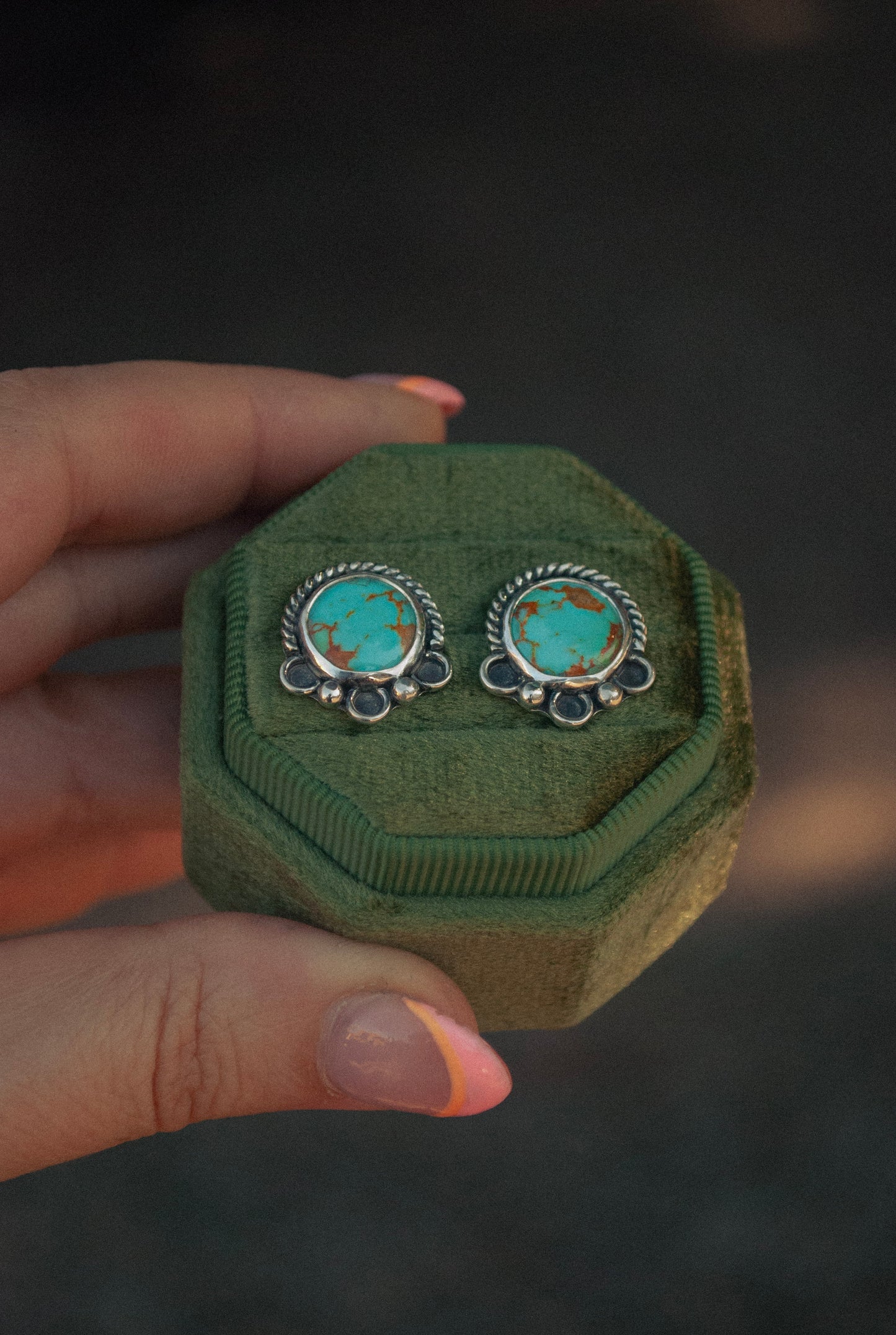 Sonoran Turquoise Studs