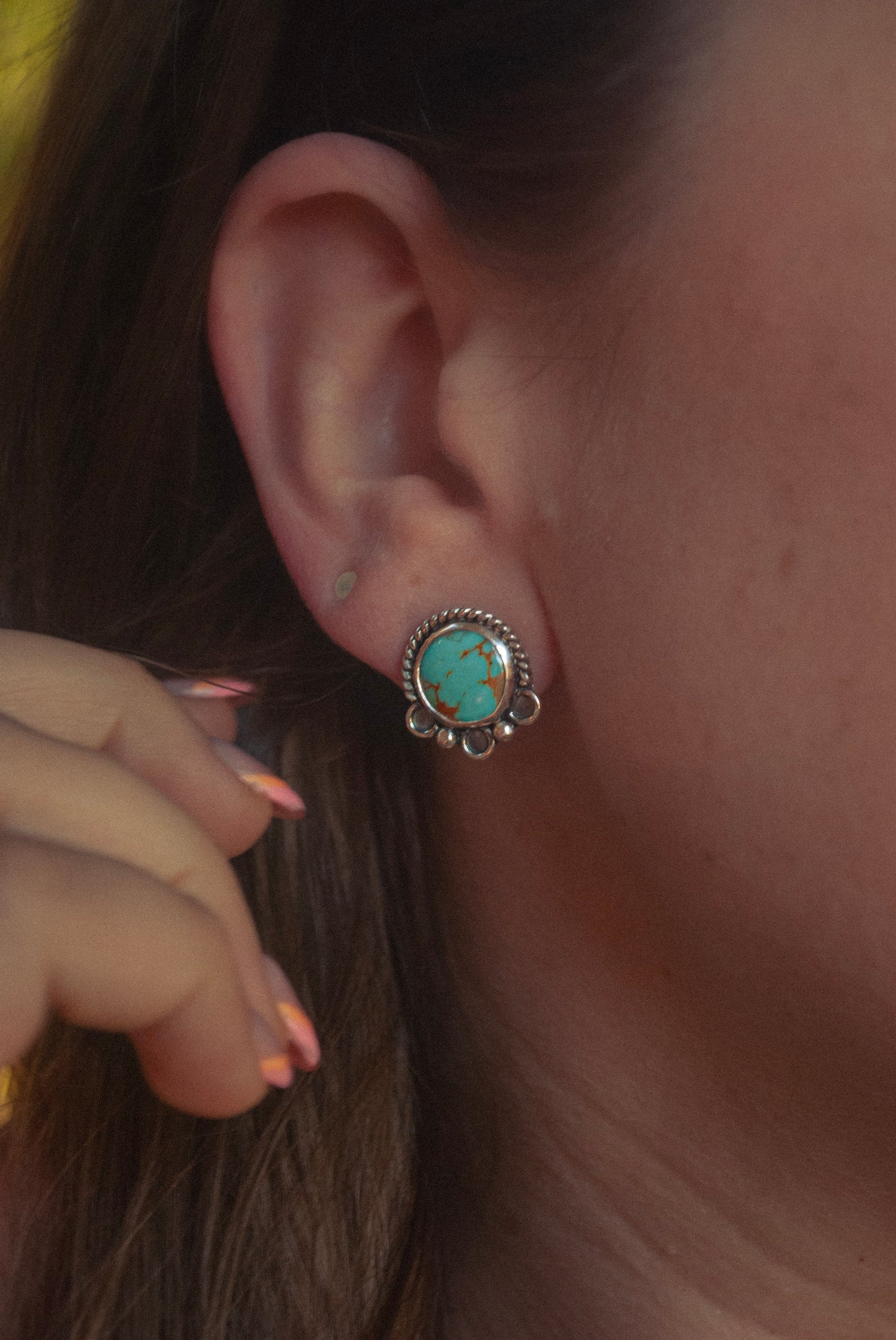 Sonoran Turquoise Studs