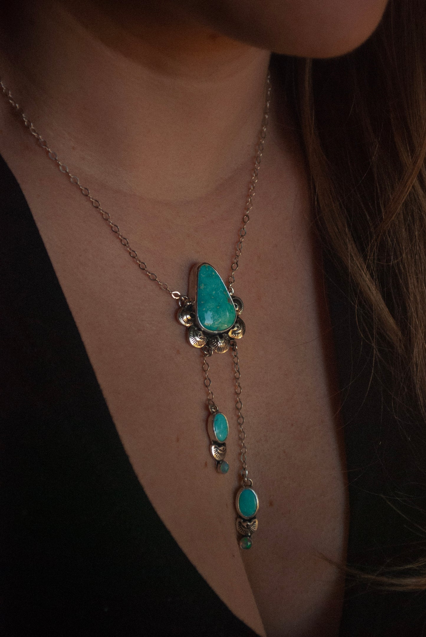 Drip Bolo Necklace