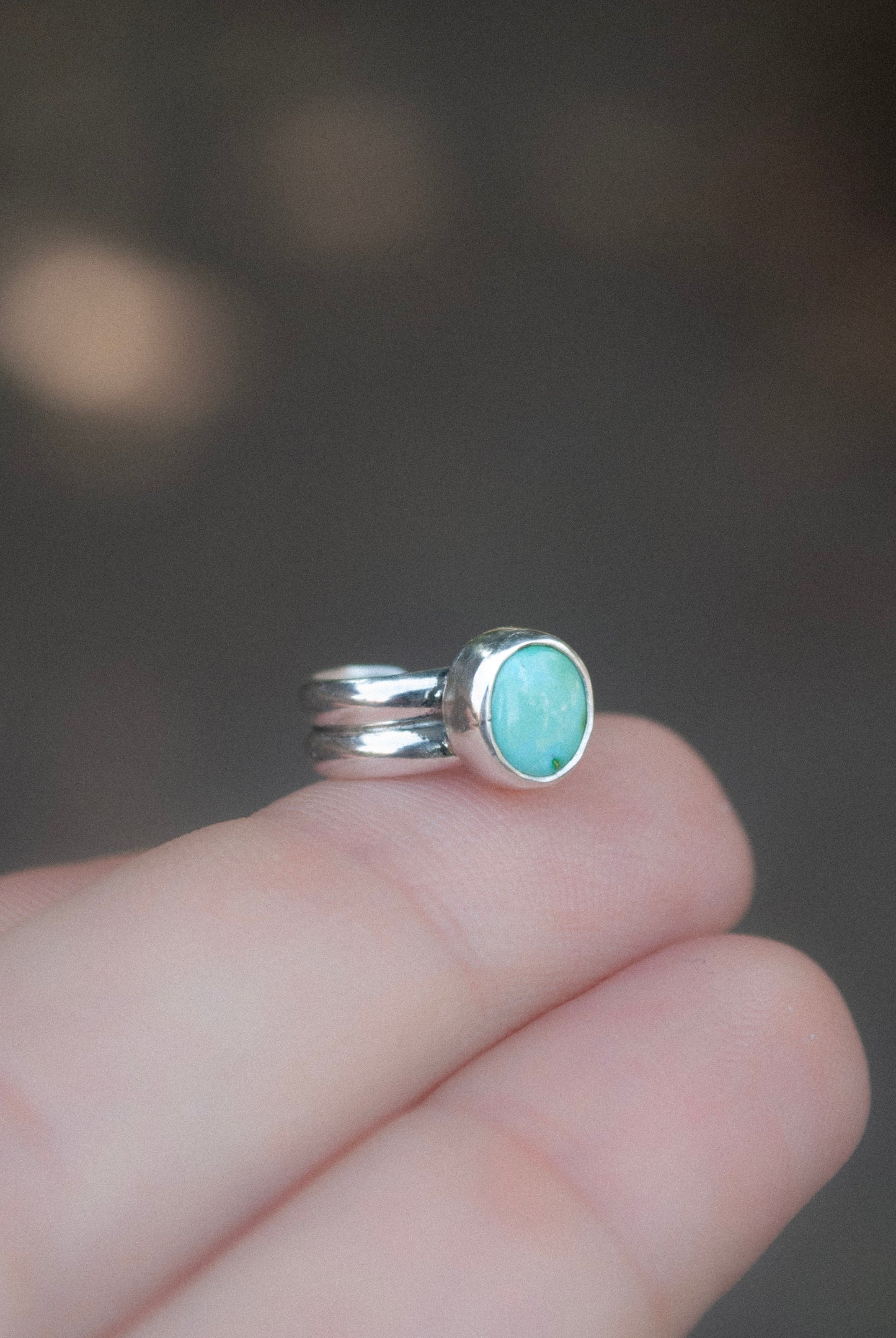 Lil Stone Ear Cuffs - (Blue) Sonoran Turquoise