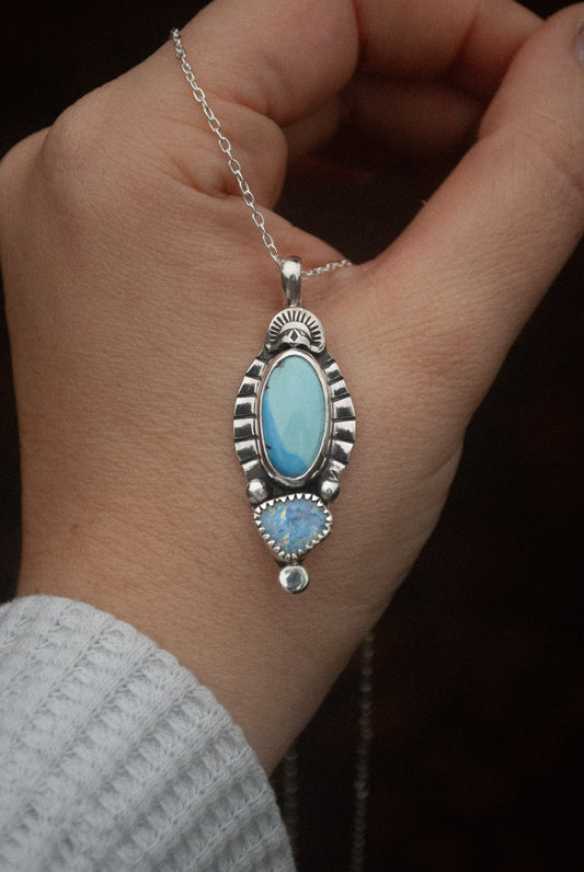 Golden Hills Talisman Necklace