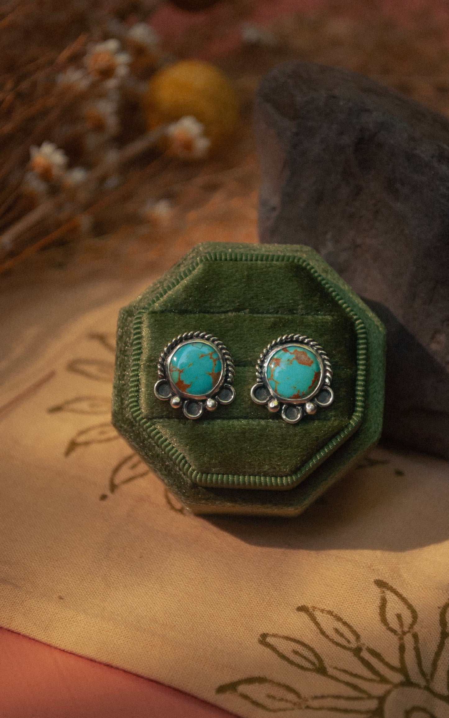 Sonoran Turquoise Studs
