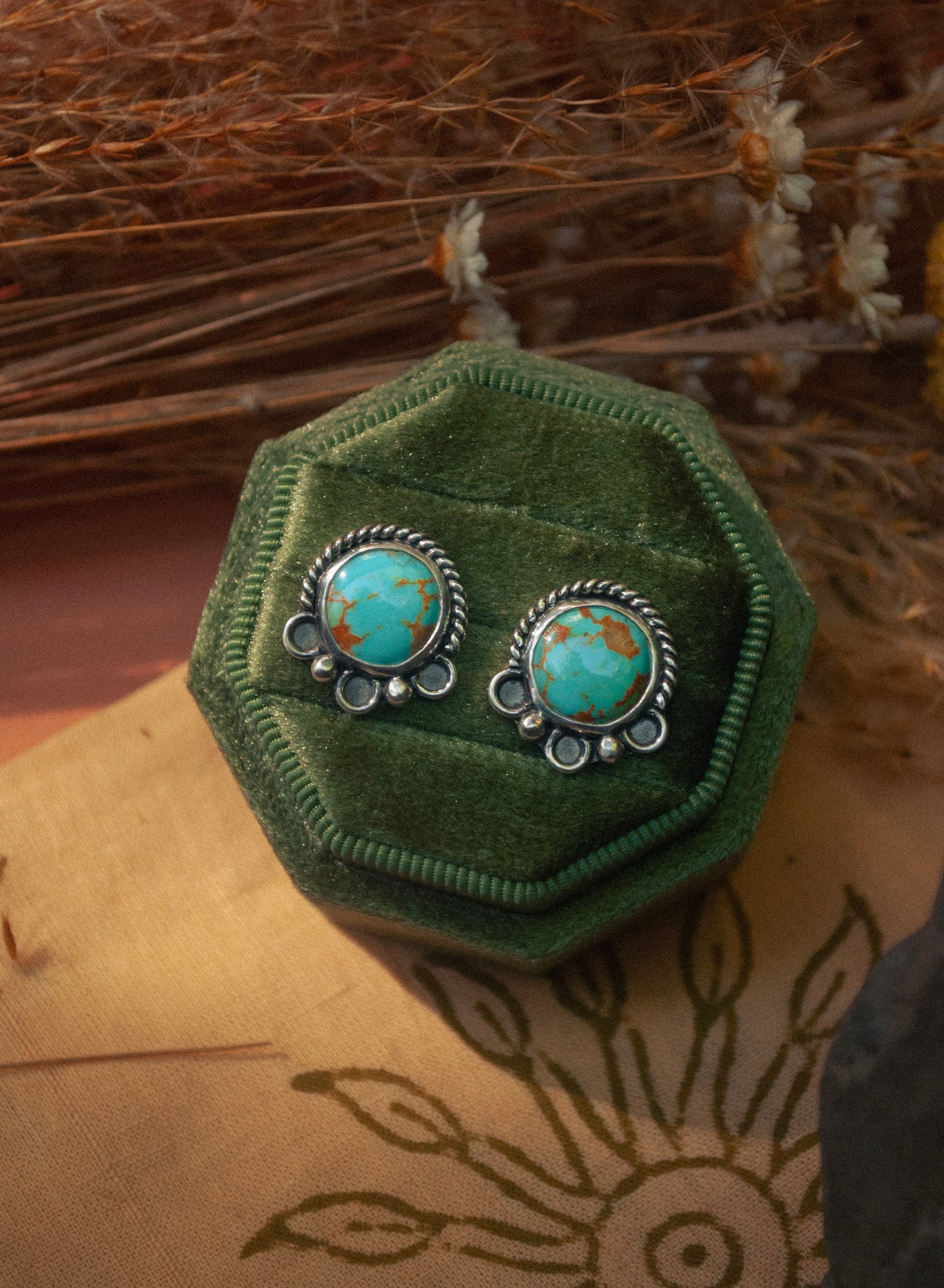 Sonoran Turquoise Studs