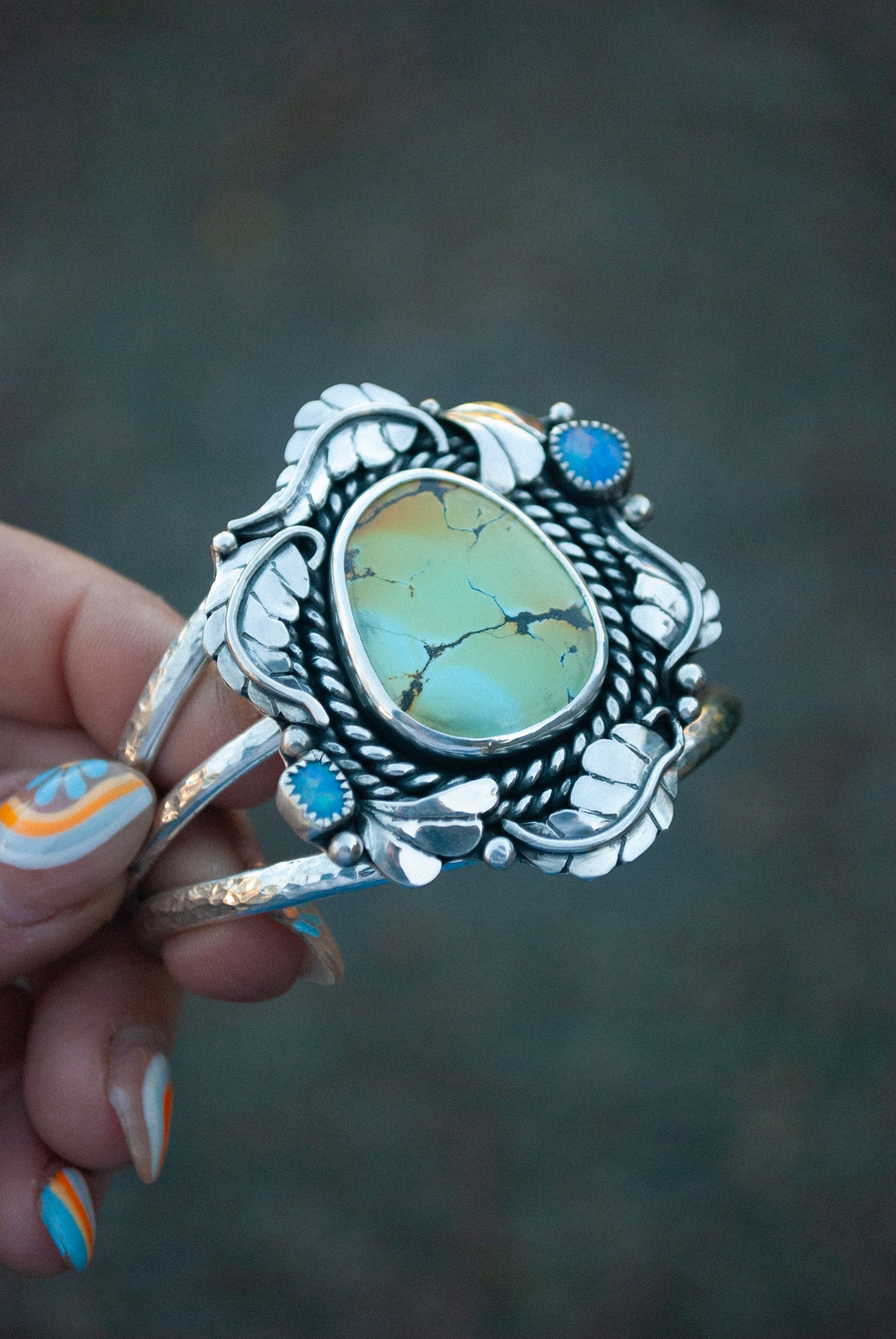 Sterling Garden Cuff