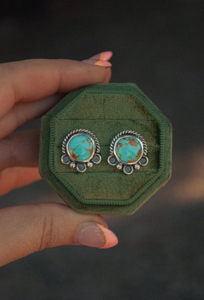 Sonoran Turquoise Studs