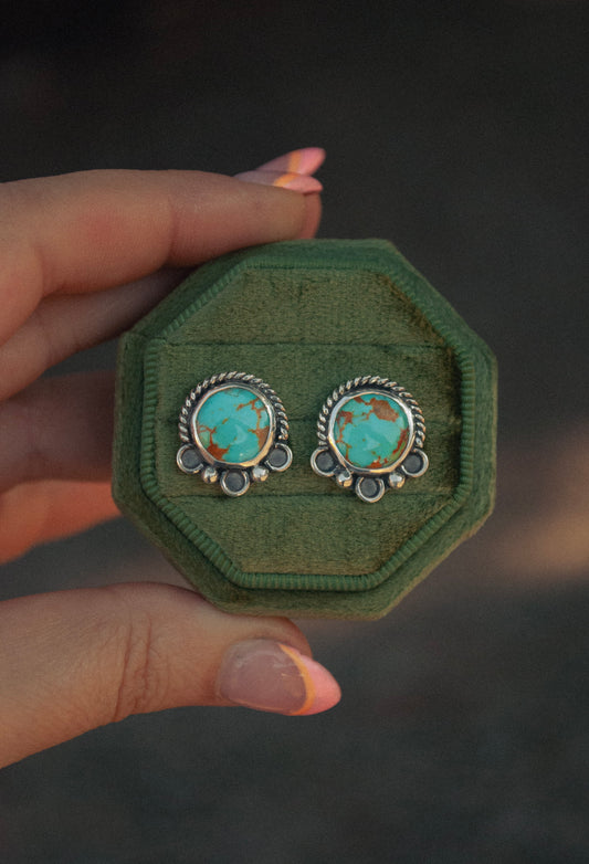 Sonoran Turquoise Studs