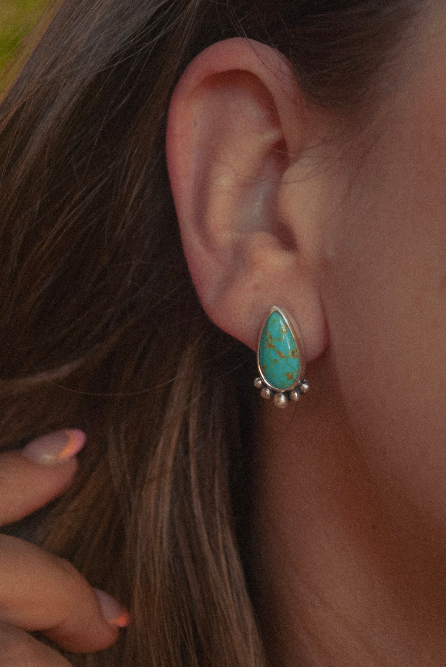 Sonoran Turquoise Studs
