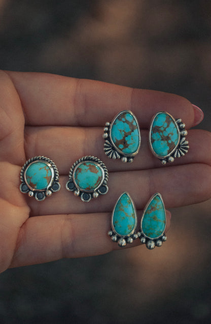Sonoran Turquoise Studs