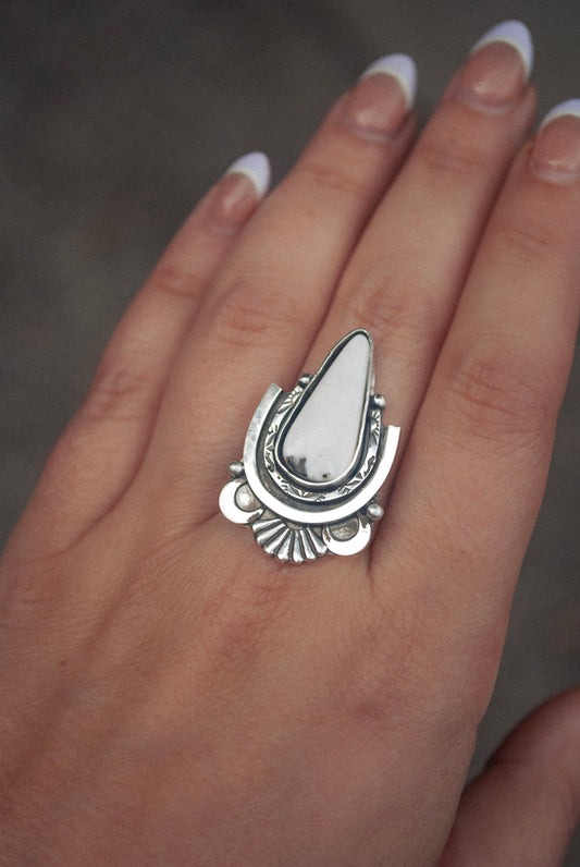 Ophelia Ring - White Buffalo
