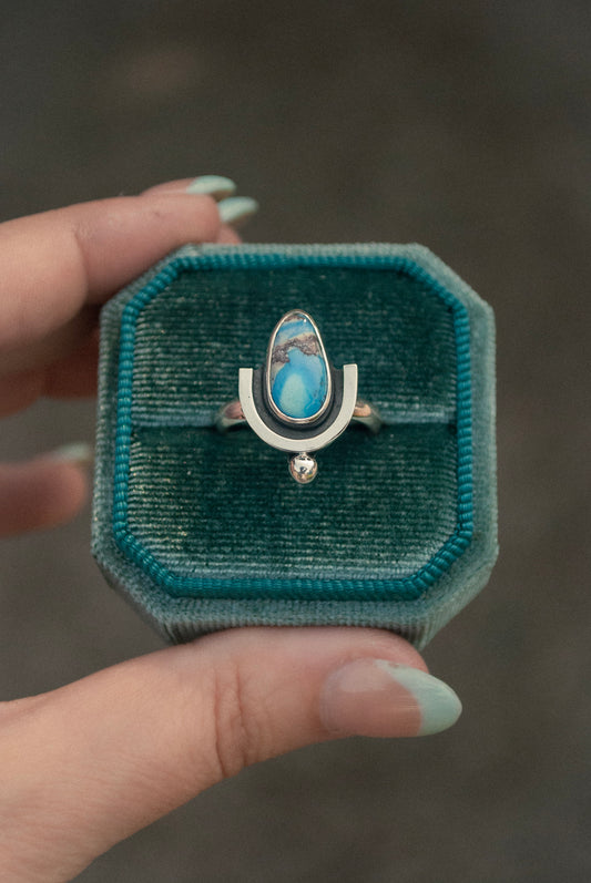 Deco Ring - Golden Hills Size 7