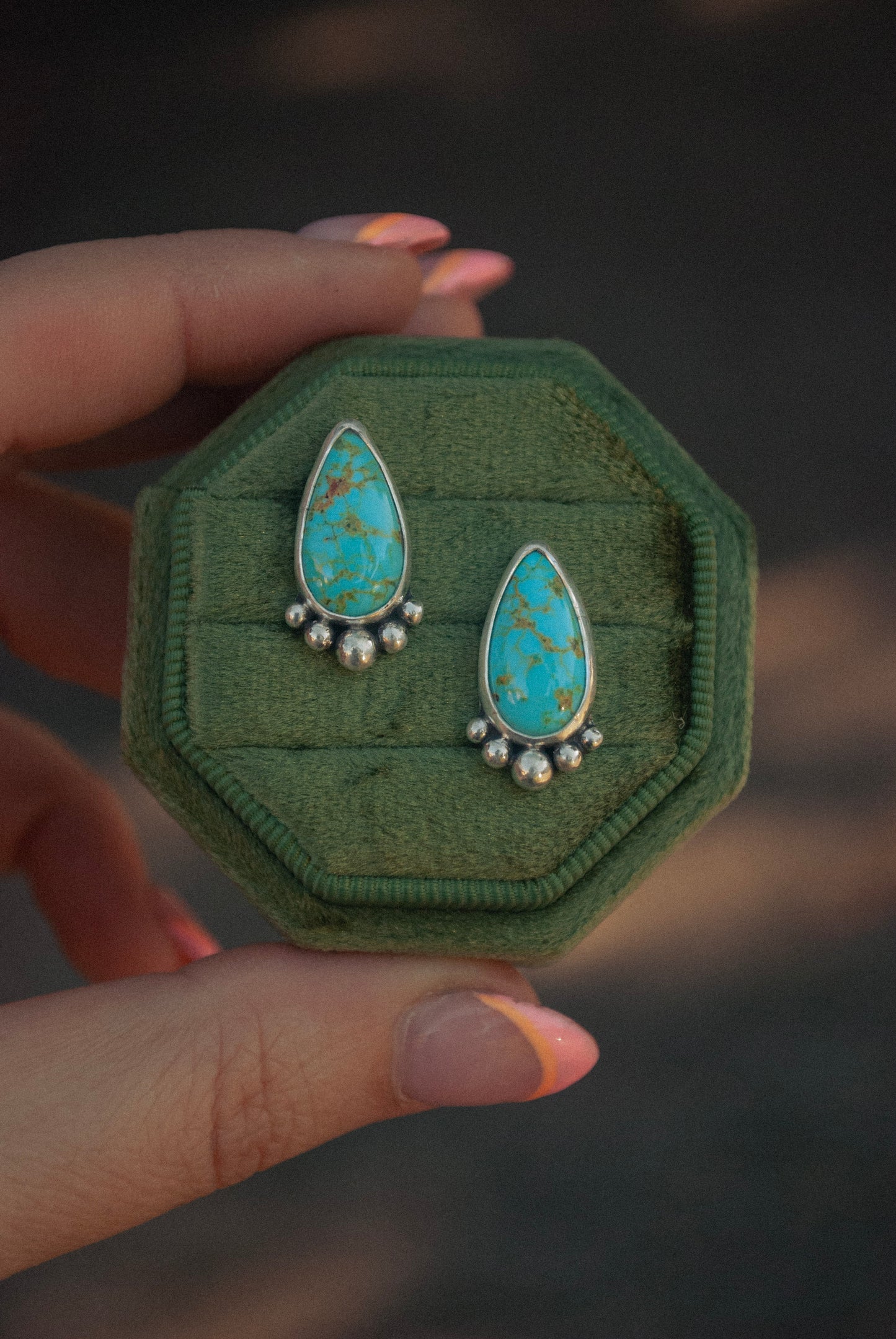Sonoran Turquoise Studs