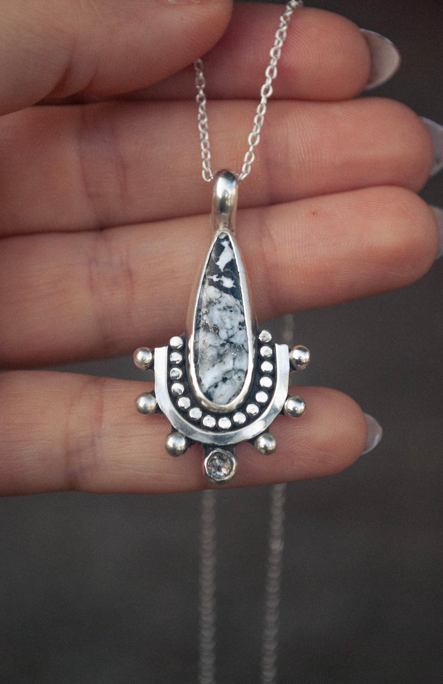 Wayfinder Necklace - White Buffalo