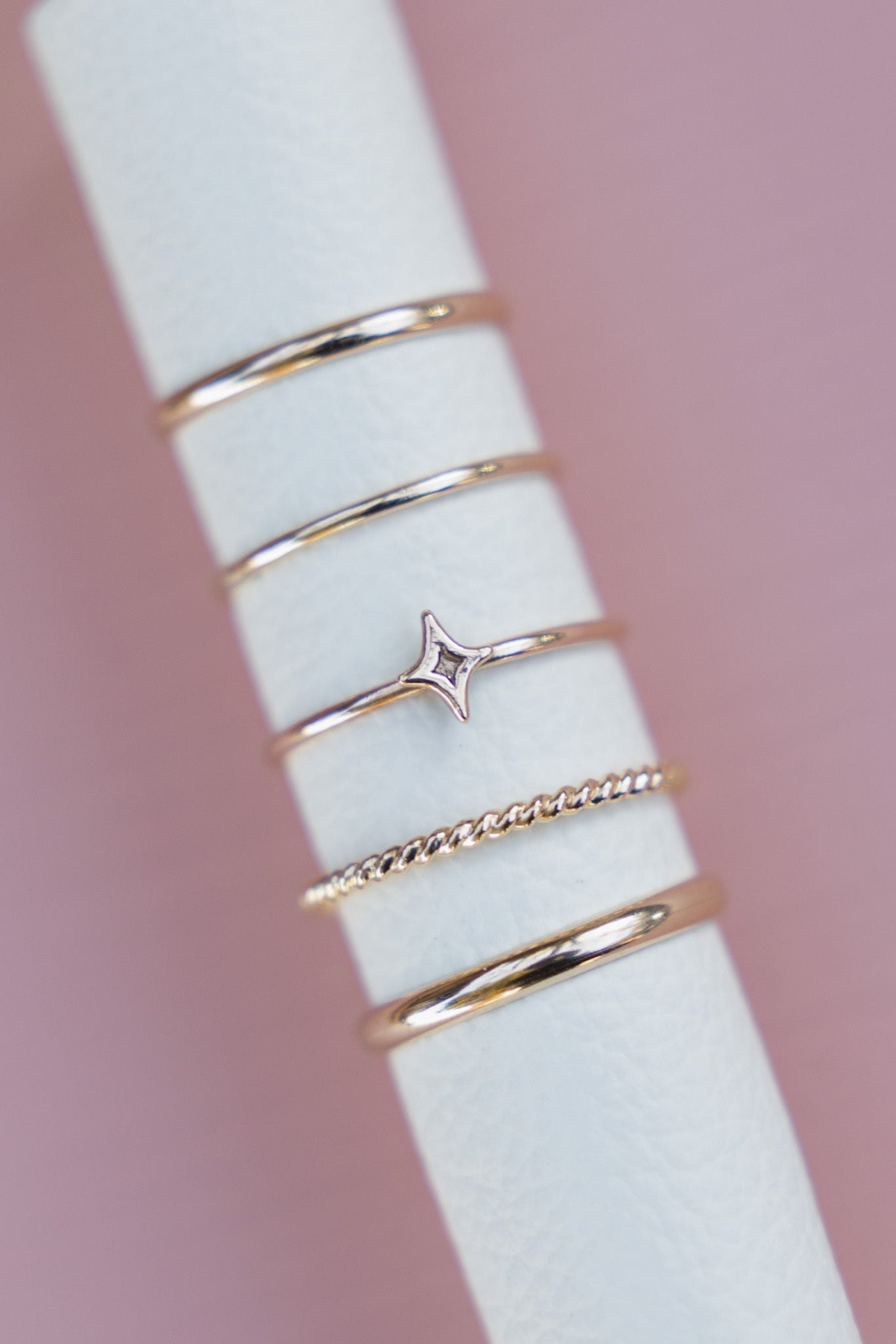 Midi Ring Stack - 14k Gold-Fill