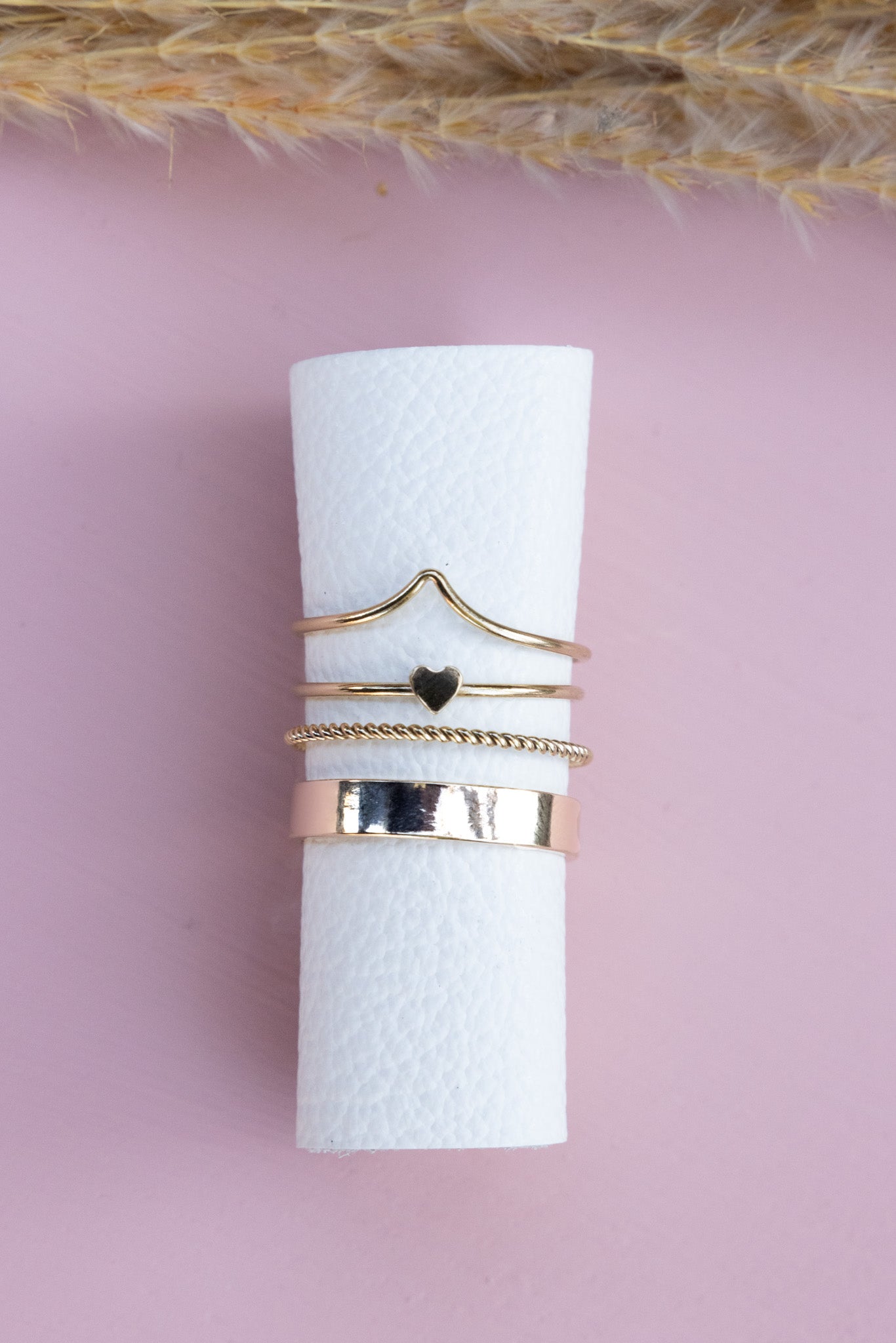 Stacking Ring Set - 14k Gold-FIll