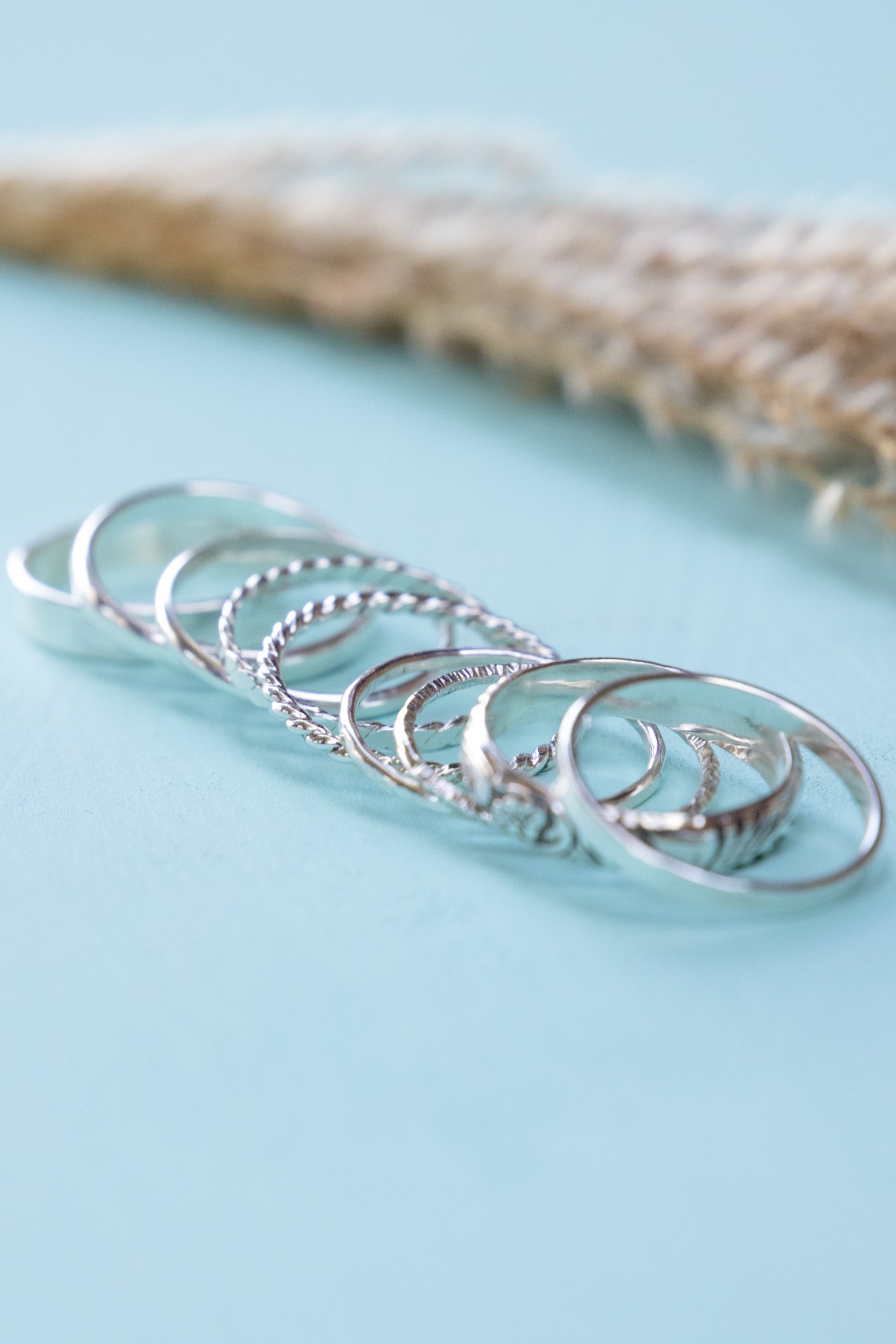 Stacking Rings - Sterling Silver