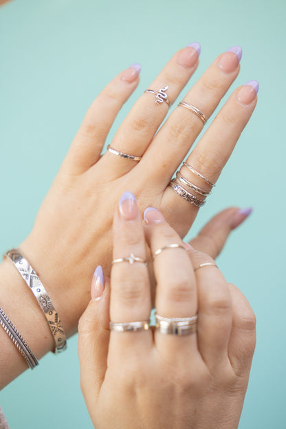 Stacking Rings - Sterling Silver